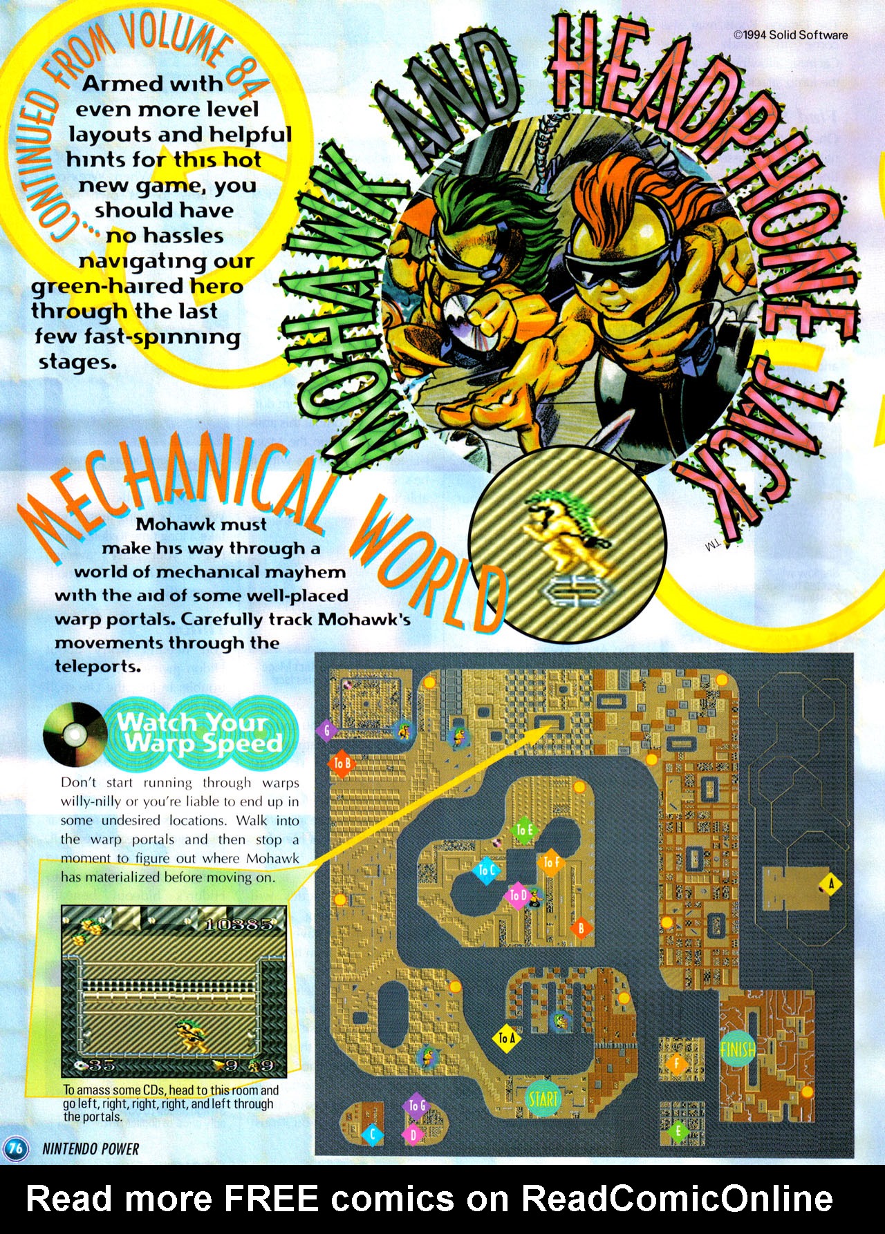 Read online Nintendo Power comic -  Issue #85 - 83