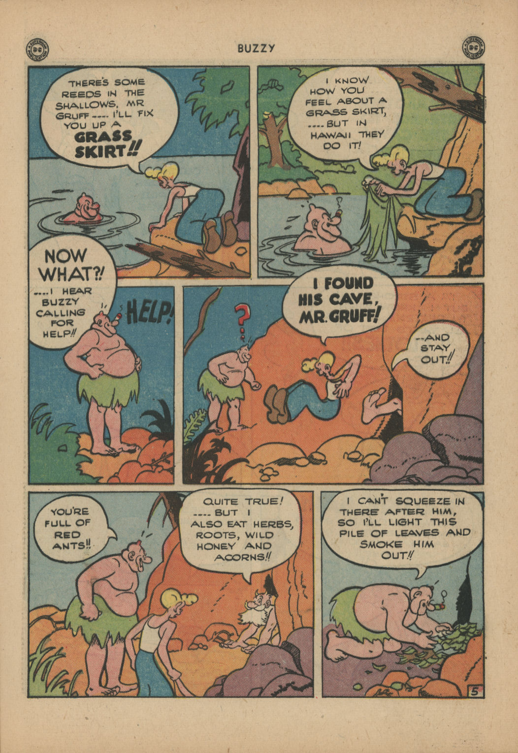 Read online Buzzy comic -  Issue #5 - 7