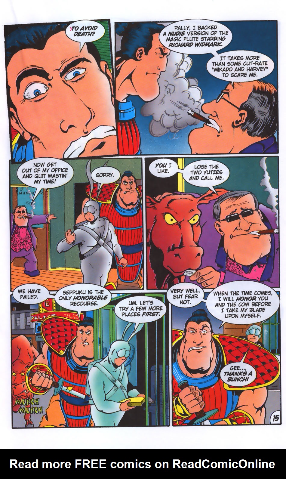 Read online The Tick's Big Xmas Trilogy comic -  Issue #1 - 17