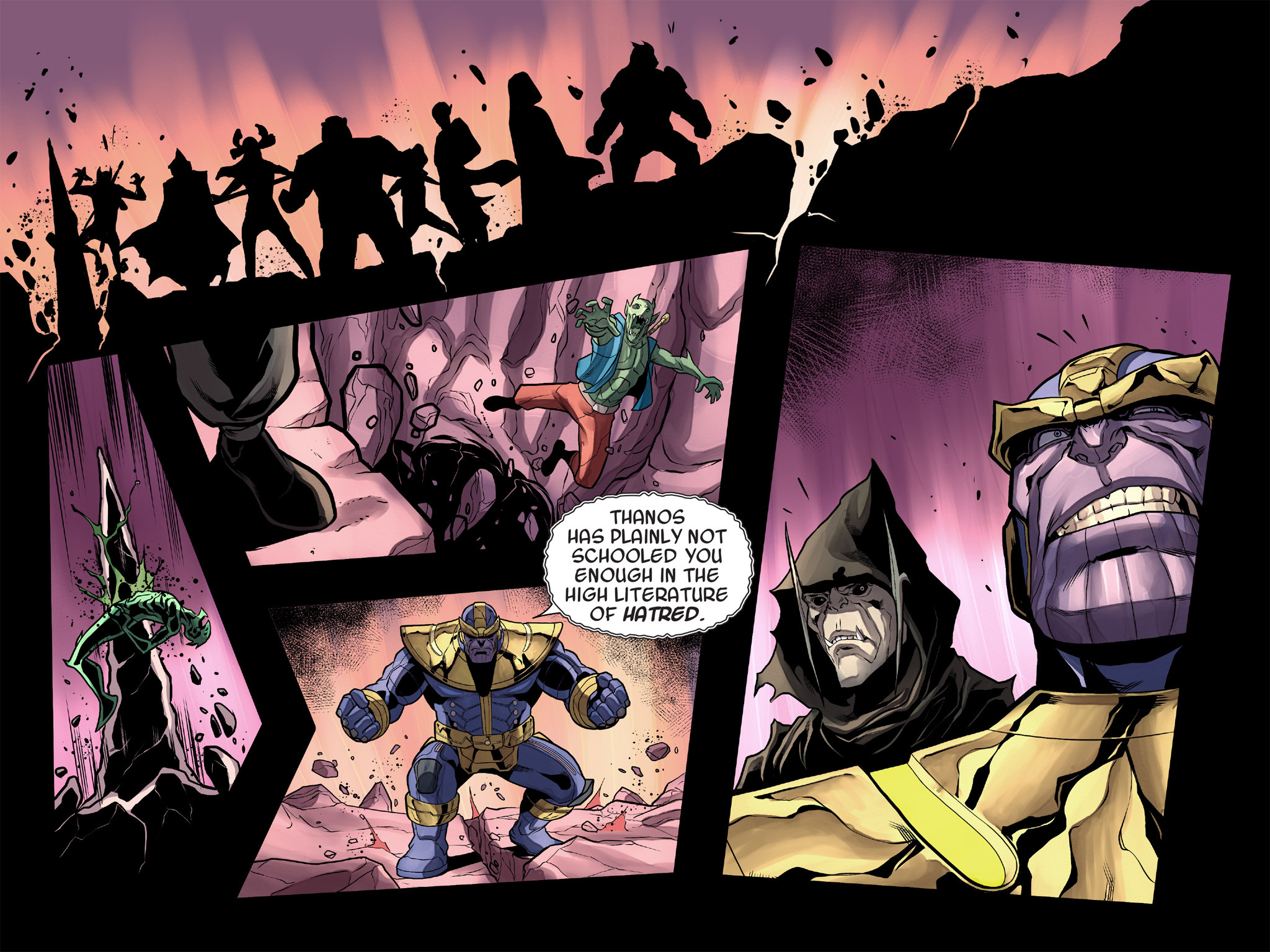 Read online Thanos: A God Up There Listening comic -  Issue # TPB - 240