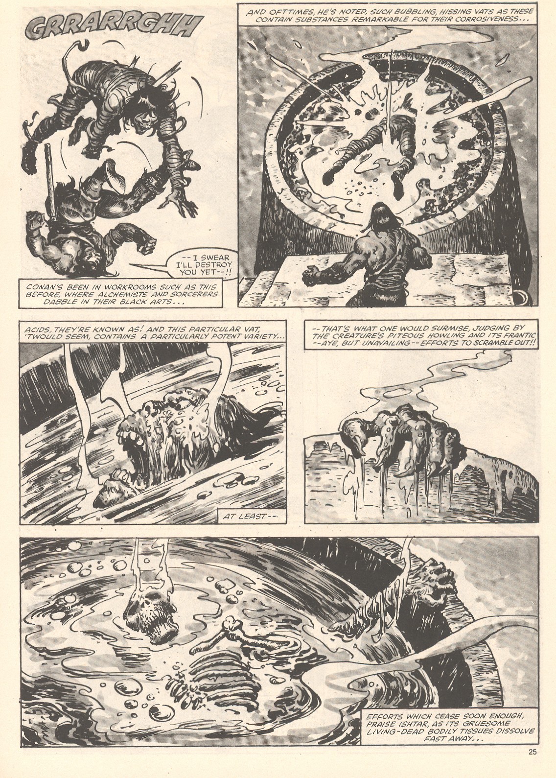 Read online The Savage Sword Of Conan comic -  Issue #79 - 25