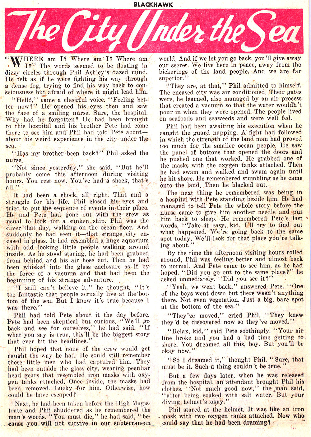 Read online Blackhawk (1957) comic -  Issue #61 - 13
