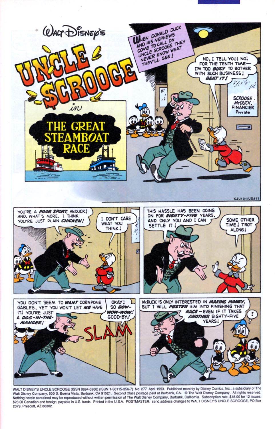Read online Uncle Scrooge (1953) comic -  Issue #277 - 2