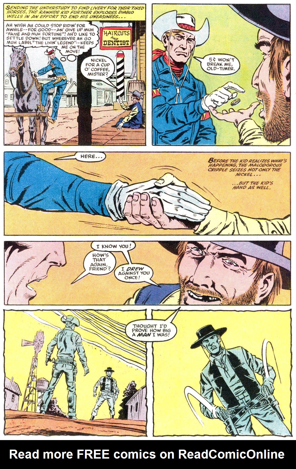 Read online Rawhide Kid (1985) comic -  Issue #4 - 8
