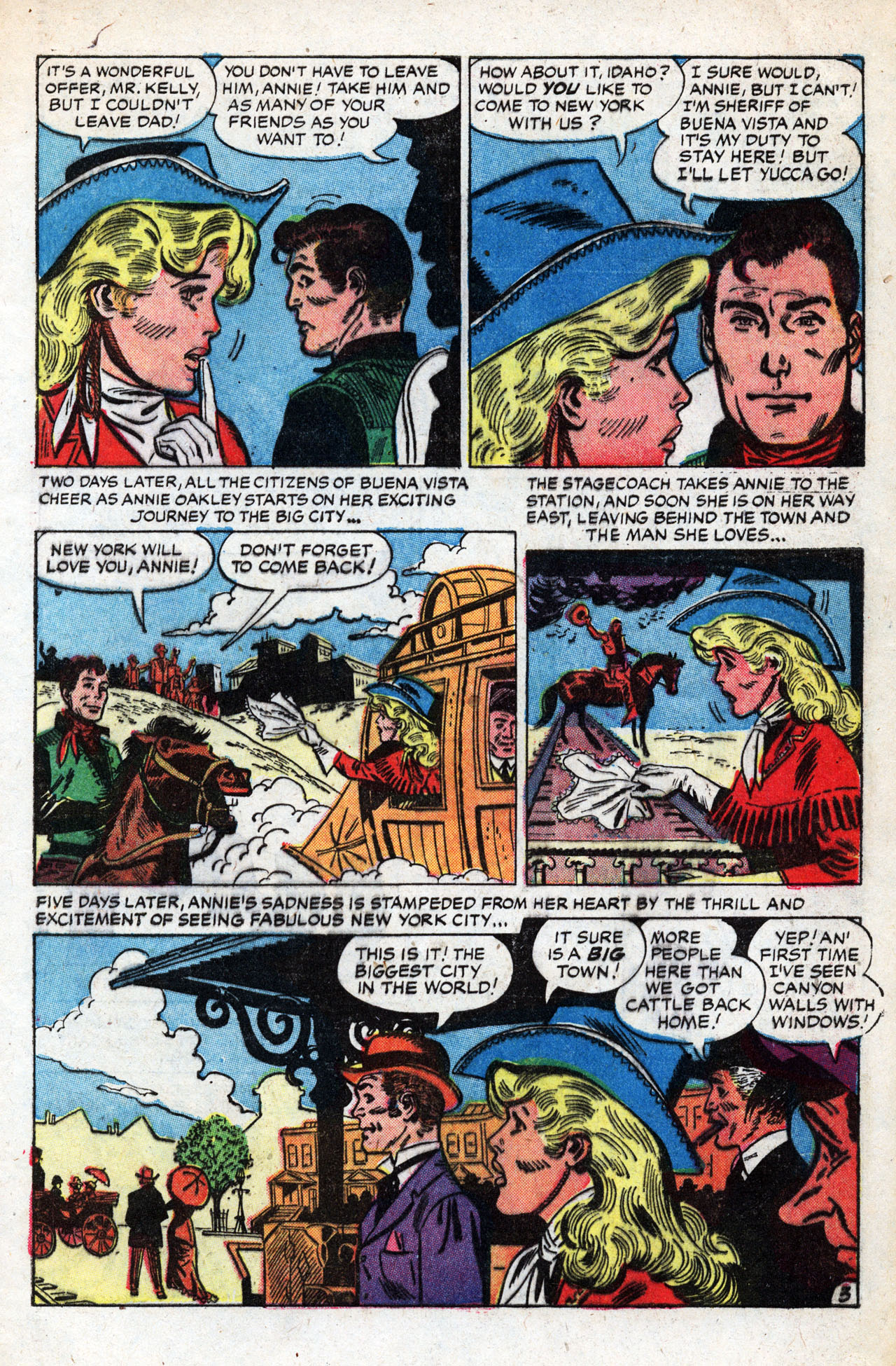 Read online Annie Oakley comic -  Issue #8 - 5