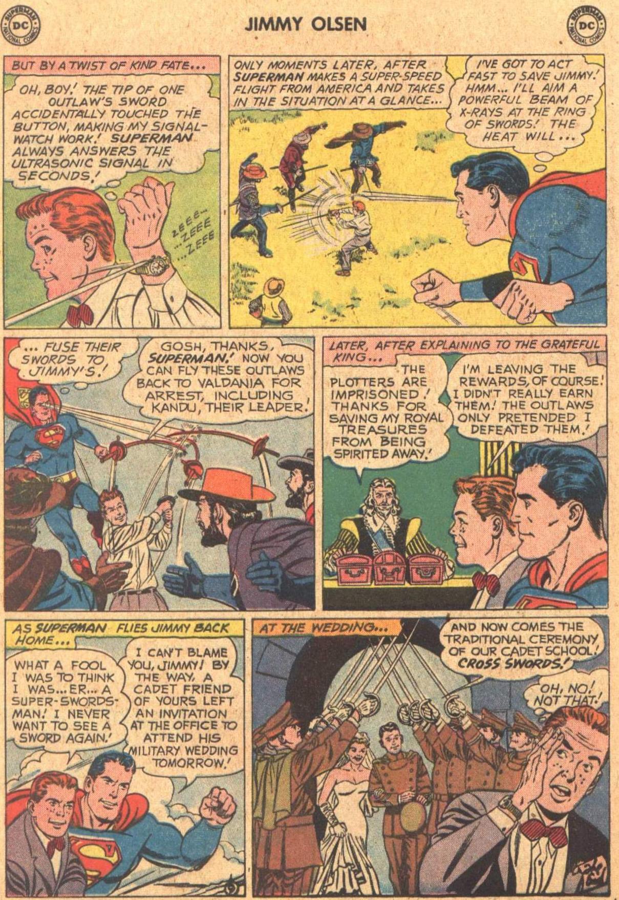 Read online Superman's Pal Jimmy Olsen comic -  Issue #41 - 32