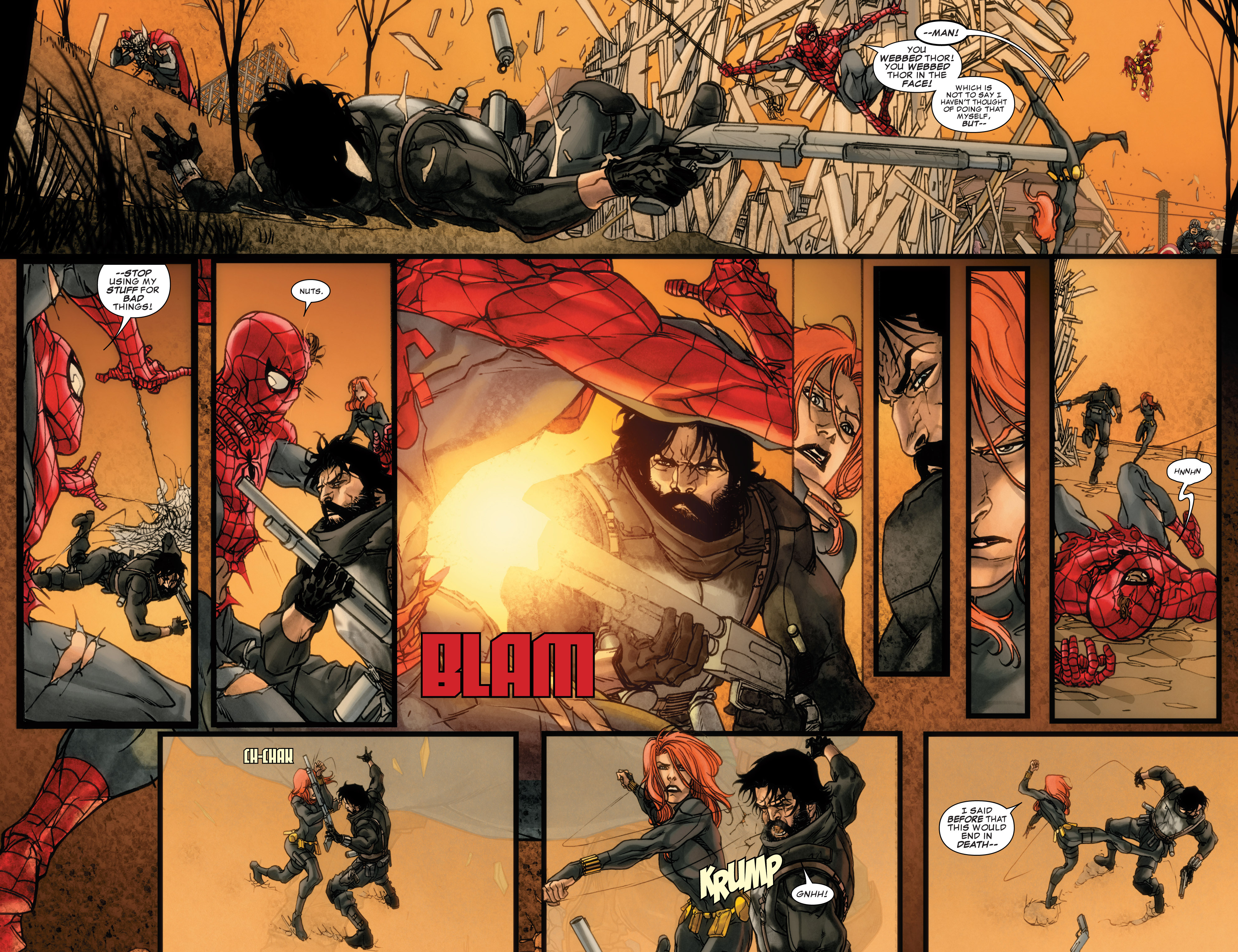 Read online Punisher: War Zone (2012) comic -  Issue #5 - 16