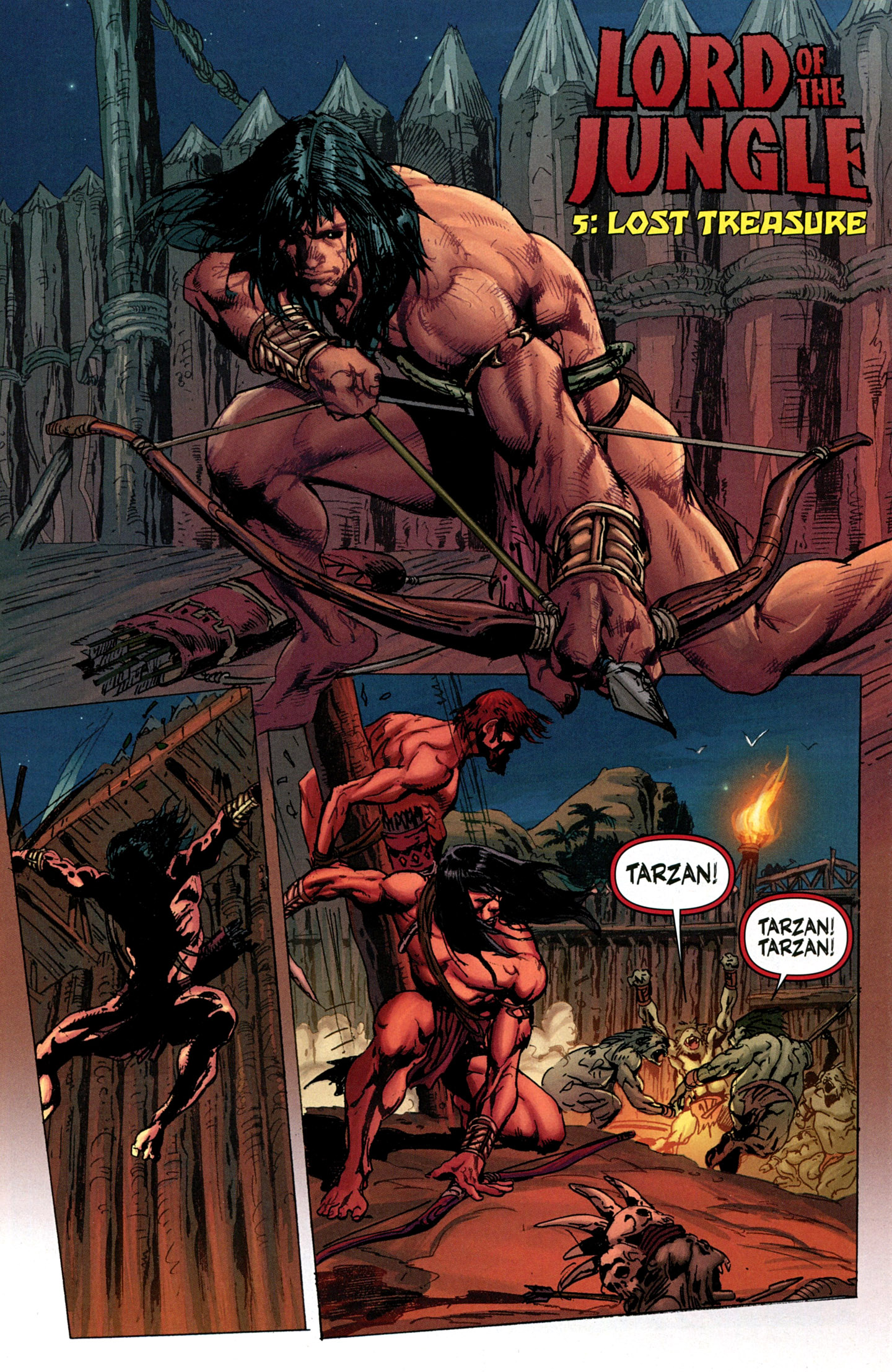 Read online Lord Of The Jungle (2012) comic -  Issue #5 - 4