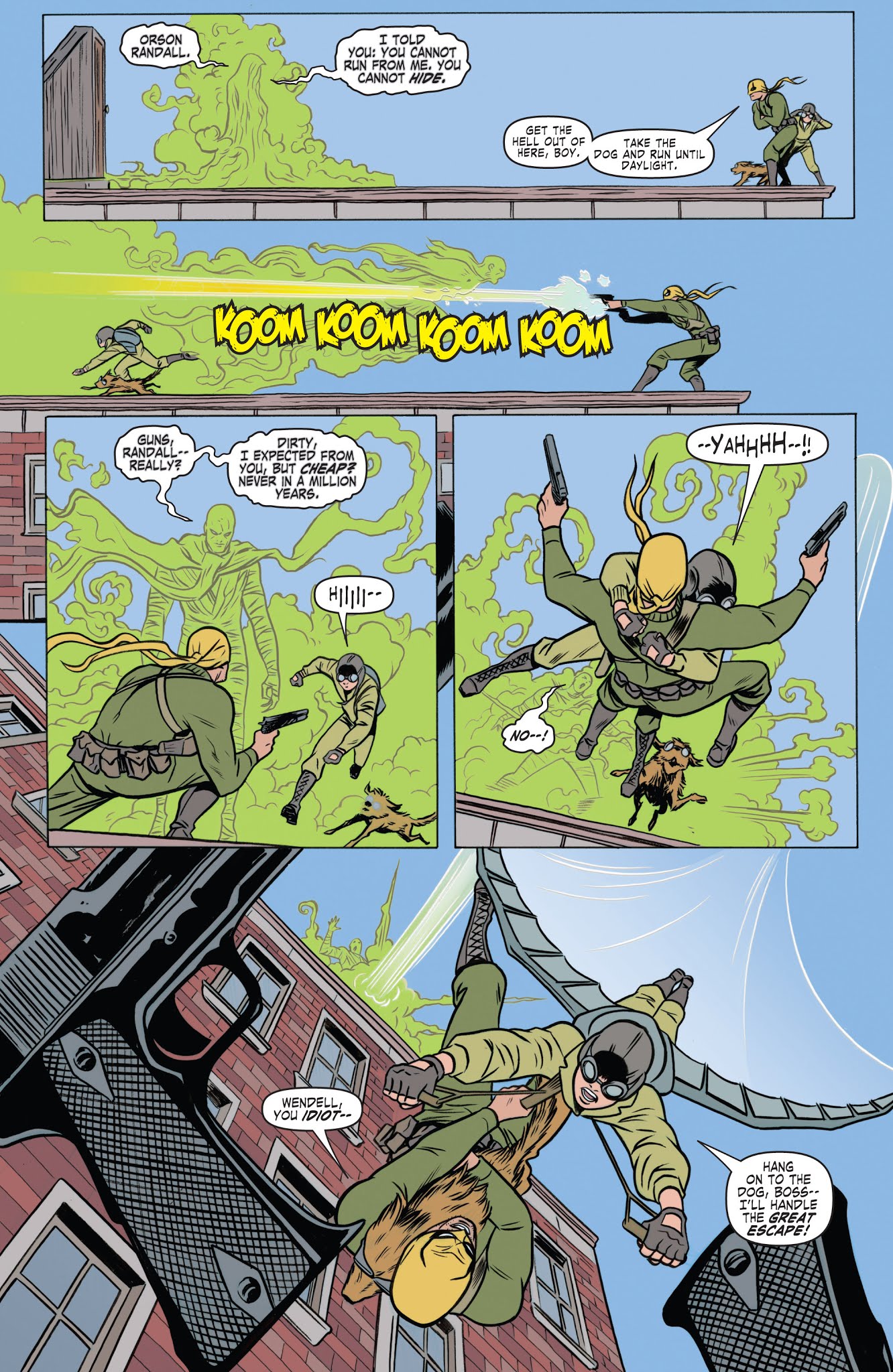 Read online The Immortal Iron Fist: Orson Randall and The Green Mist of Death comic -  Issue # Full - 10