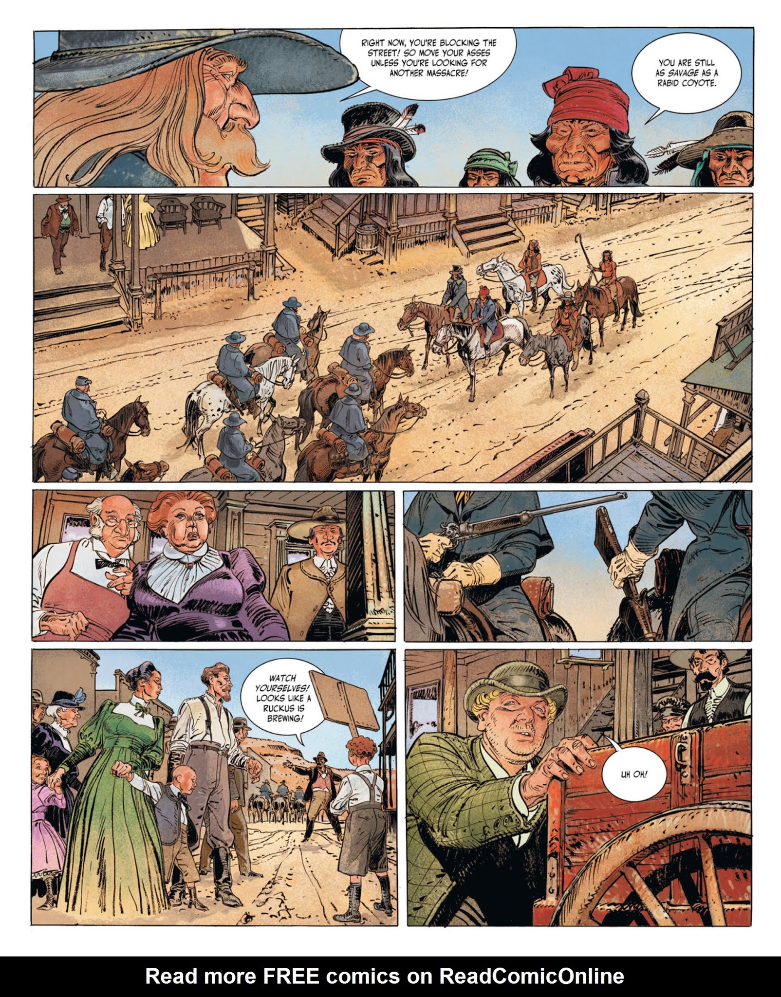 Read online Bouncer comic -  Issue #6 - 7