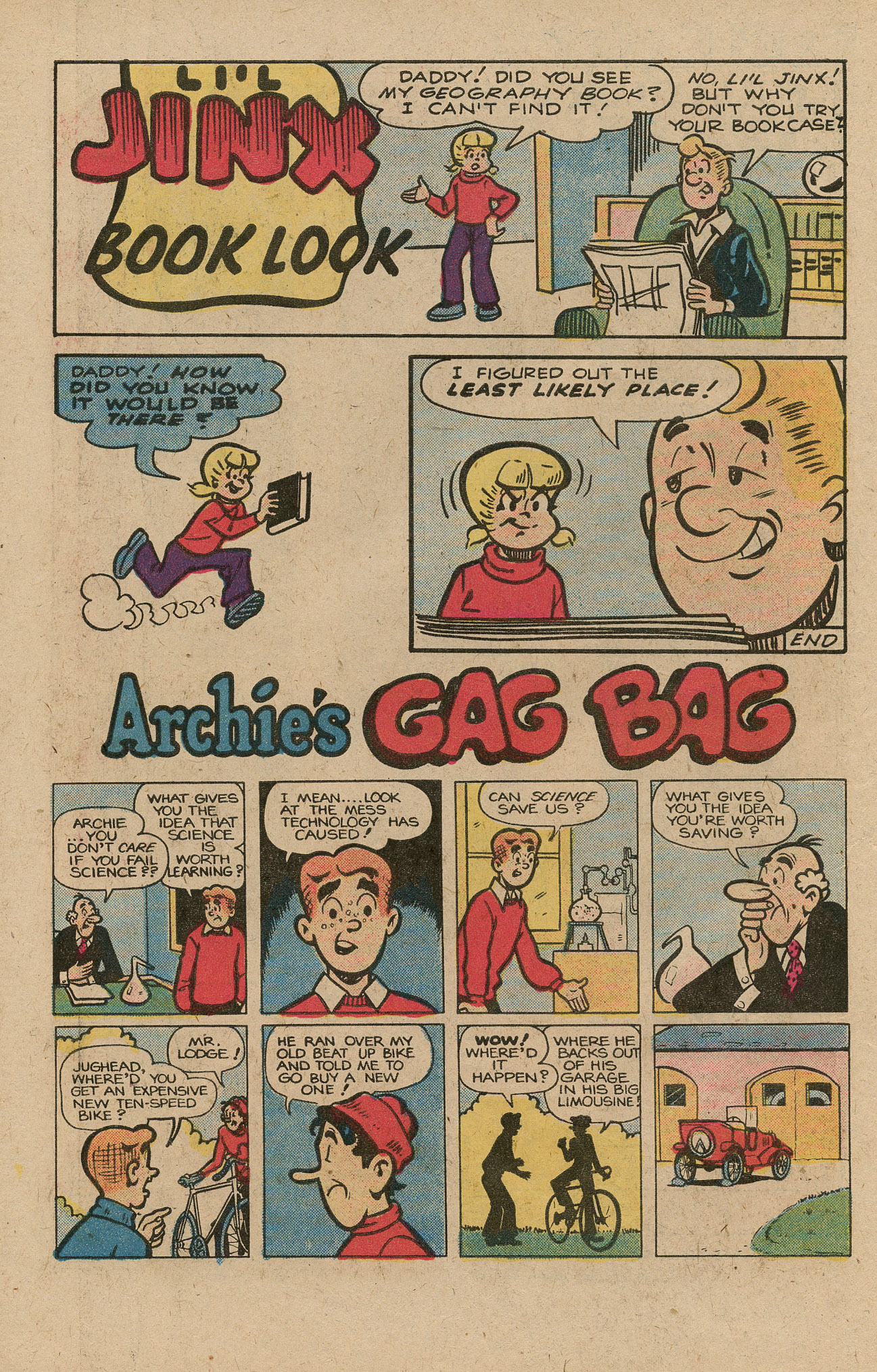 Read online Archie's TV Laugh-Out comic -  Issue #65 - 10