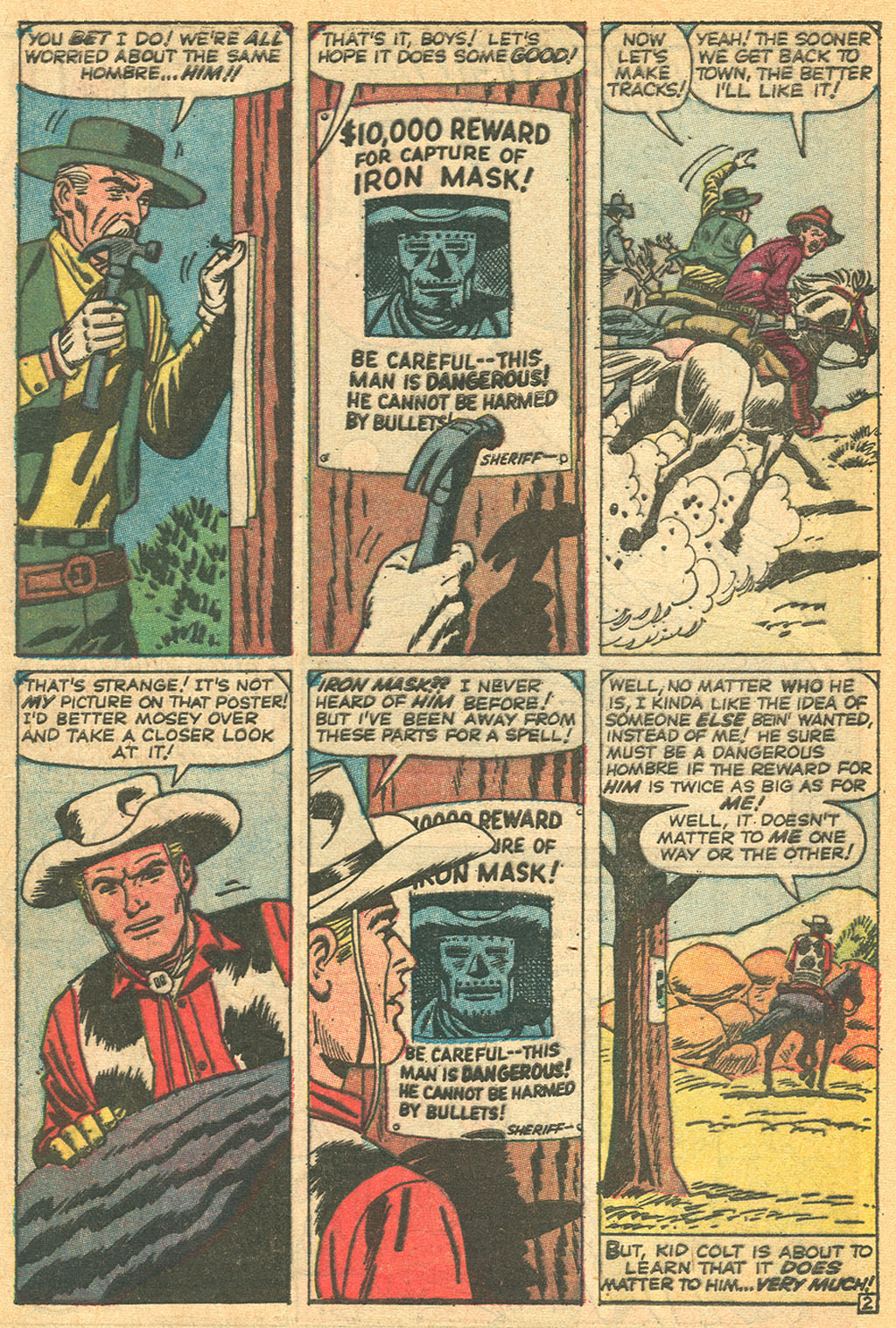 Read online Kid Colt Outlaw comic -  Issue #131 - 49