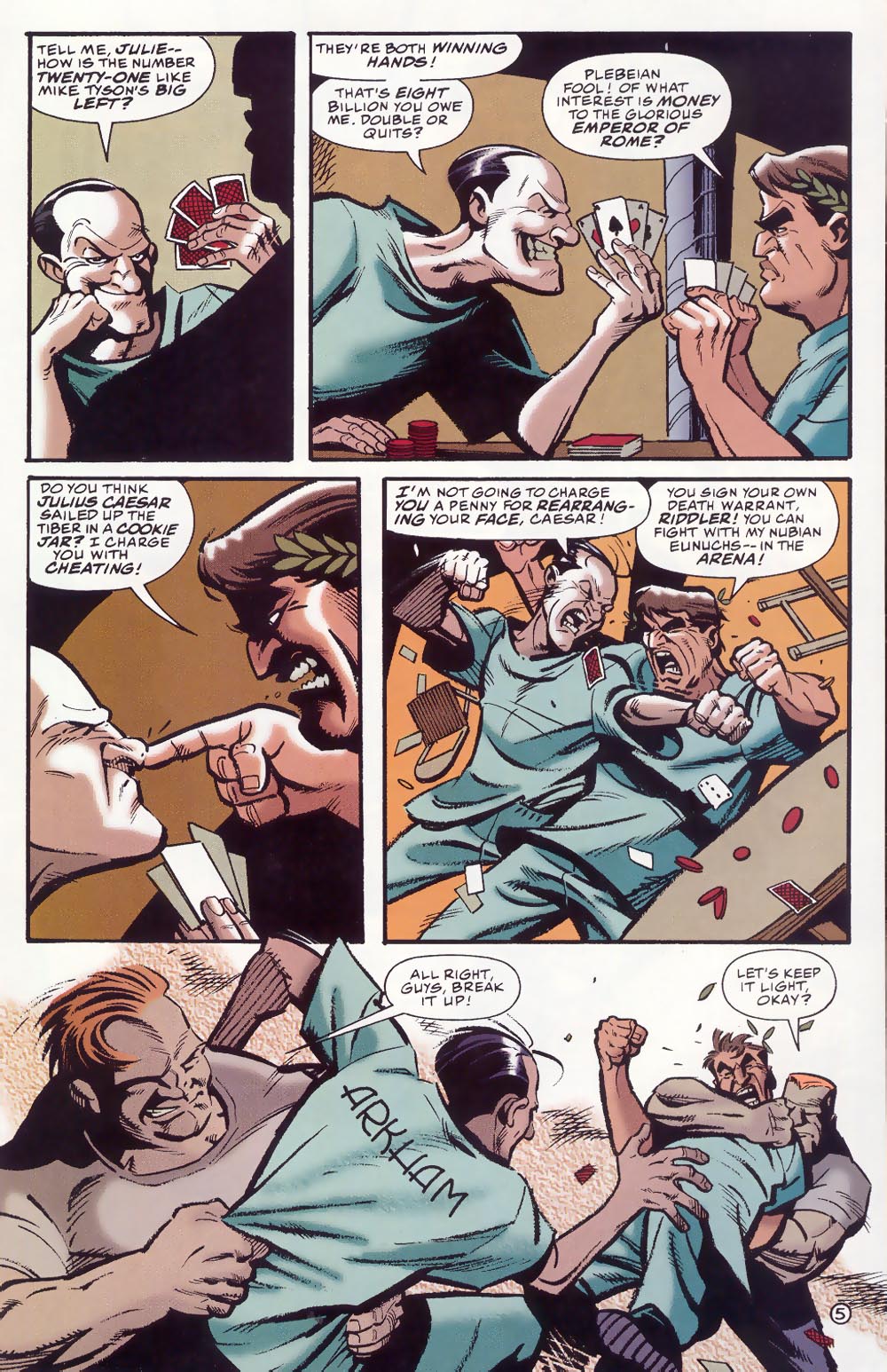 Read online Underworld Unleashed: Batman- Devil's Asylum comic -  Issue # Full - 6