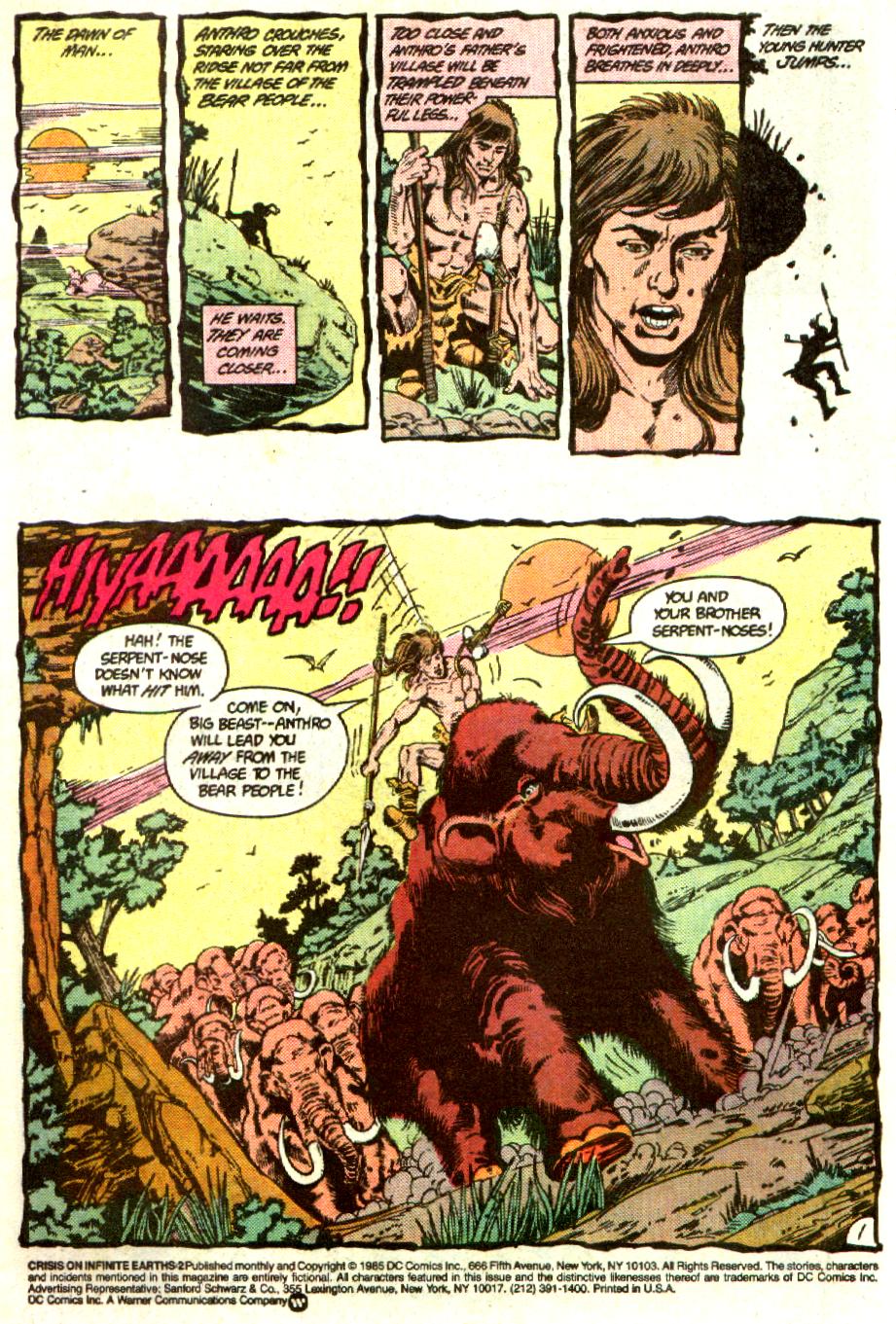 Read online Crisis on Infinite Earths (1985) comic -  Issue #2 - 2