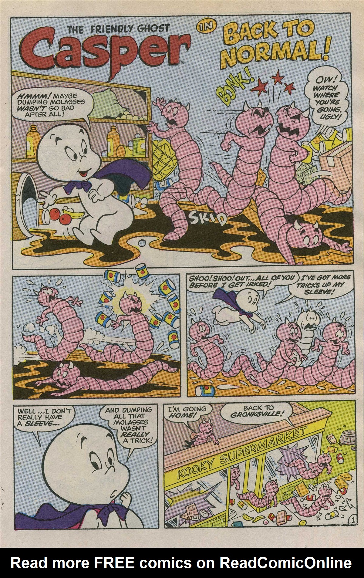 Read online Casper the Friendly Ghost (1991) comic -  Issue #1 - 13