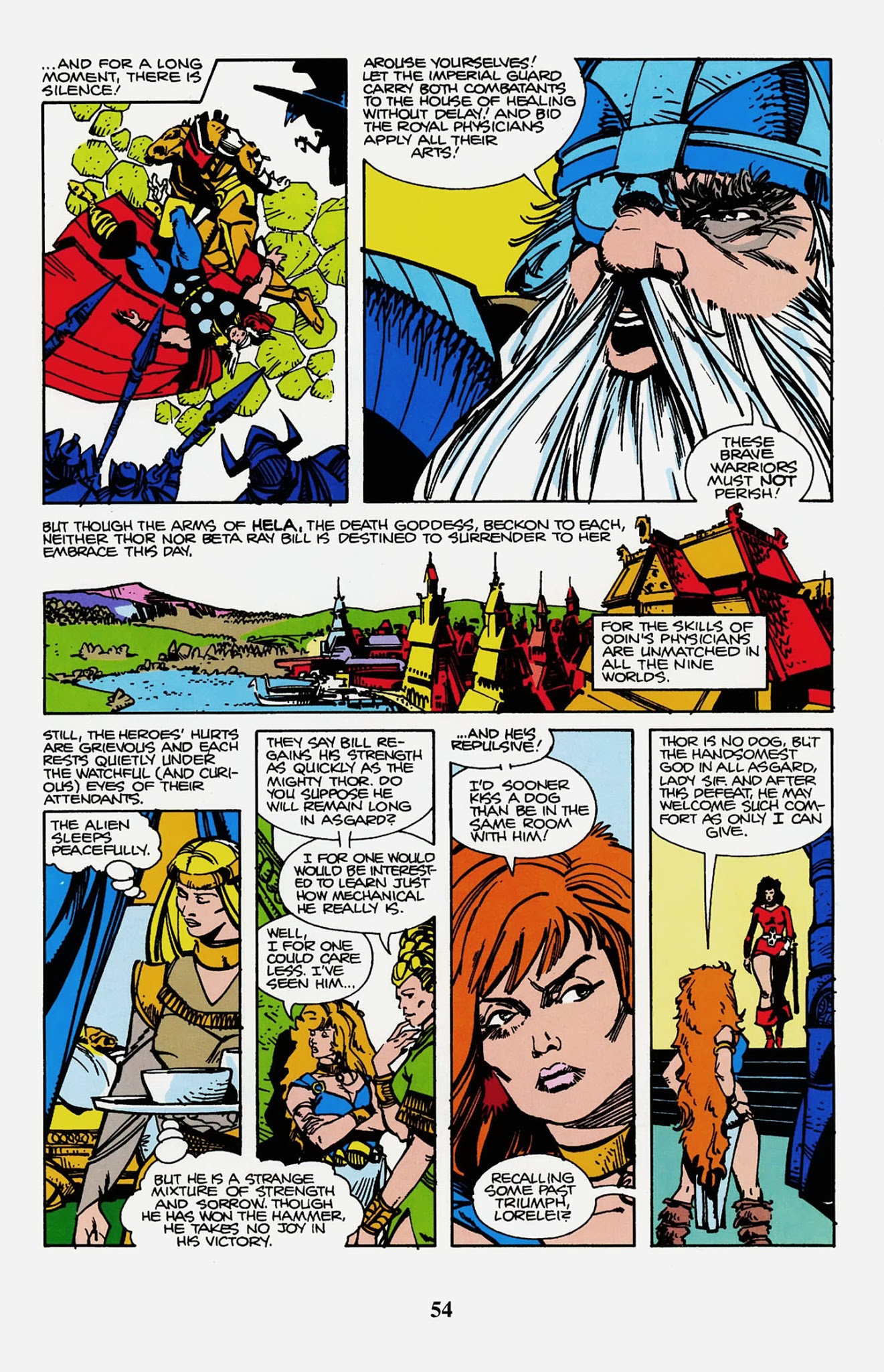 Read online Thor Visionaries: Walter Simonson comic -  Issue # TPB 1 - 56