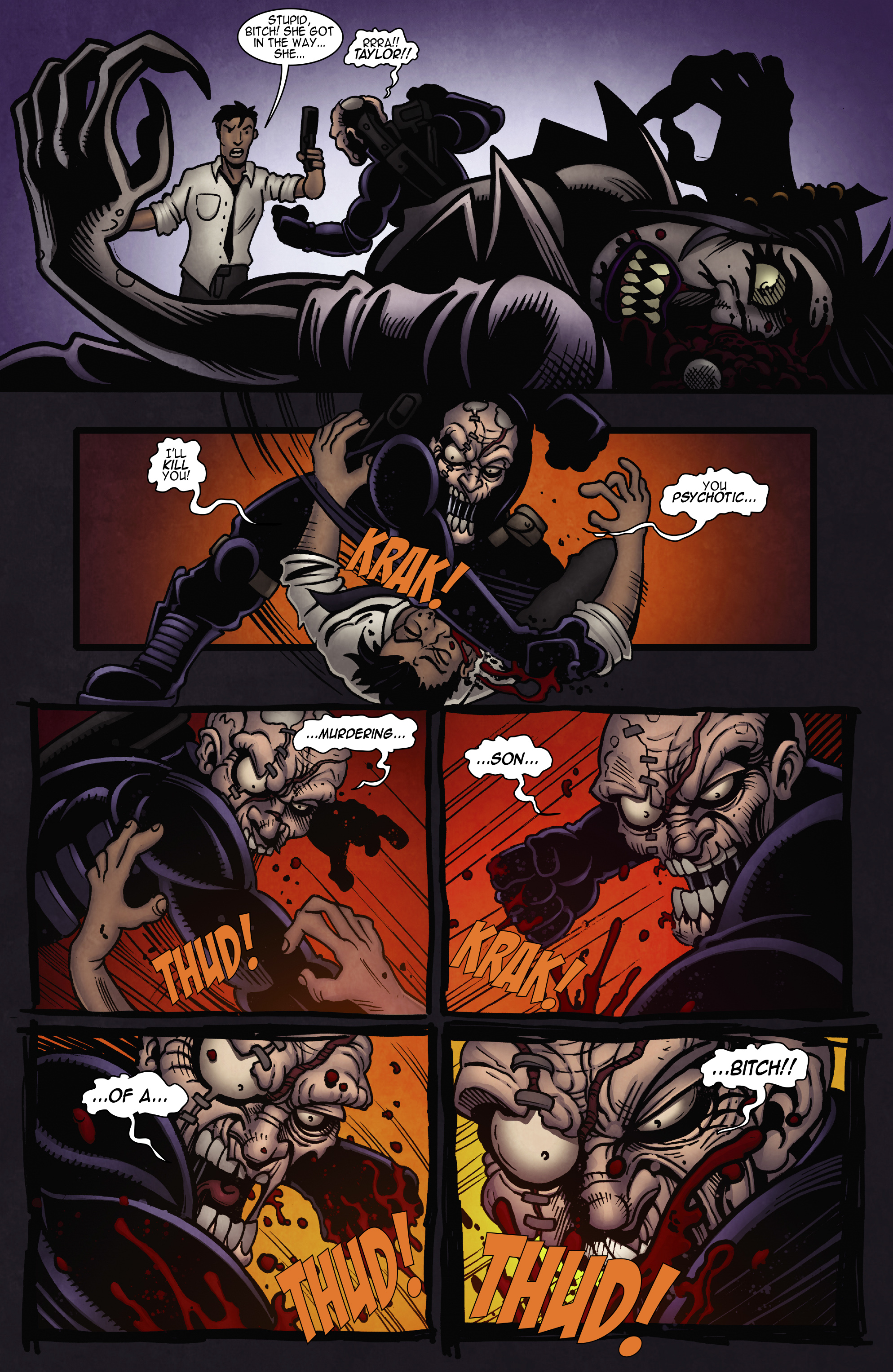 Read online The Living Corpse: Exhumed comic -  Issue #6 - 20