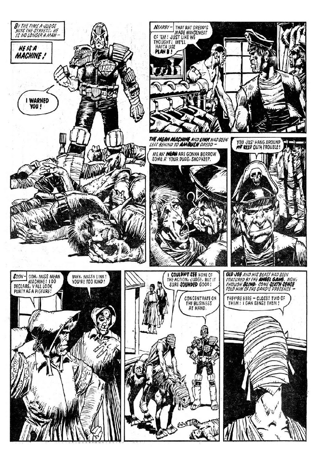 Read online Judge Dredd Epics comic -  Issue # TPB The Judge Child Quest - 117