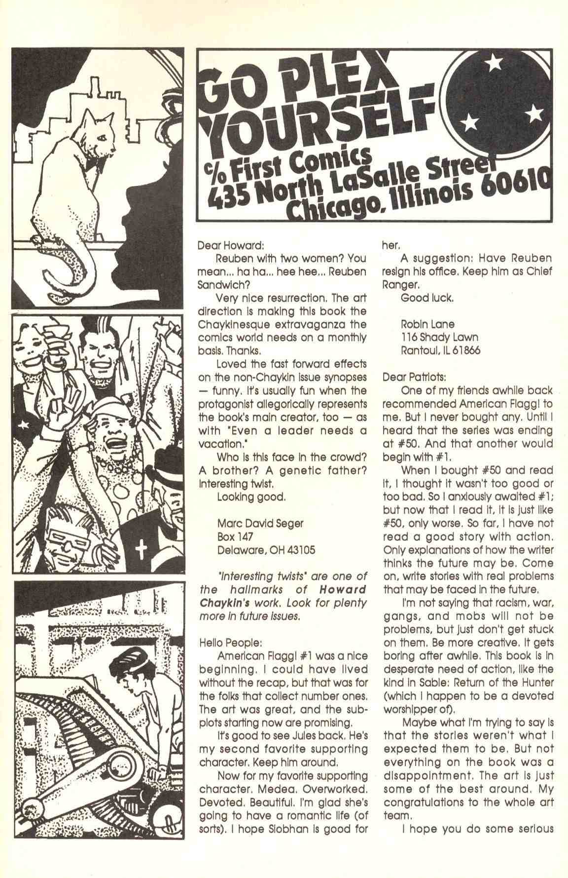Read online Howard Chaykin's American Flagg comic -  Issue #3 - 29