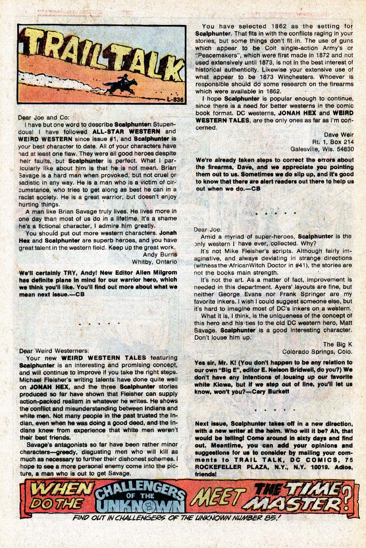 Read online Weird Western Tales (1972) comic -  Issue #44 - 32