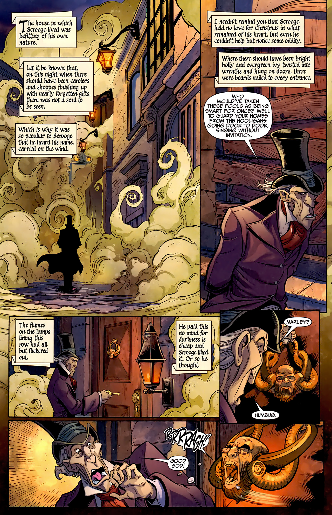 Read online Zombies Christmas Carol comic -  Issue #1 - 15