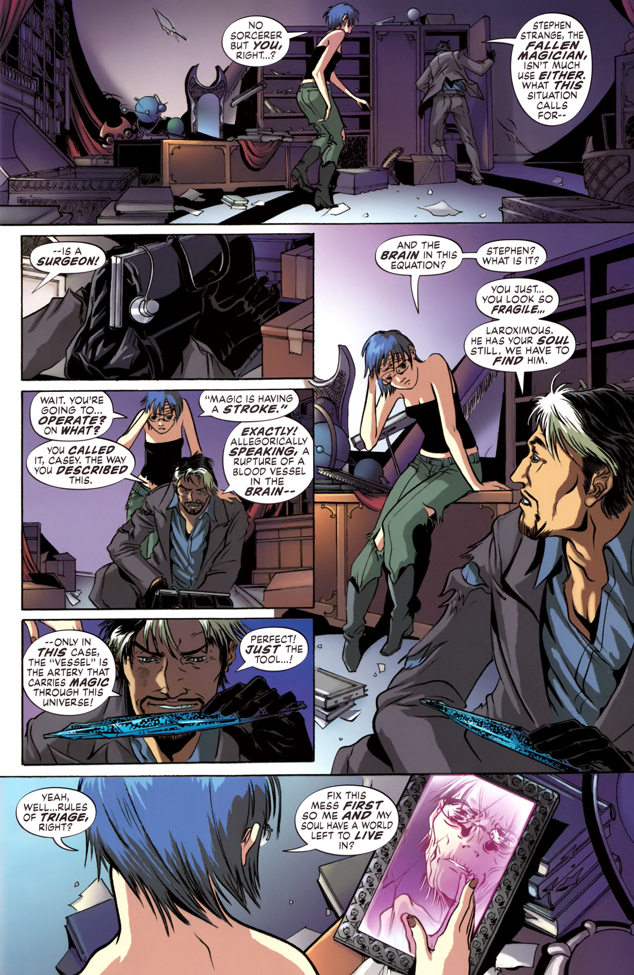 Read online Strange (2010) comic -  Issue #4 - 6