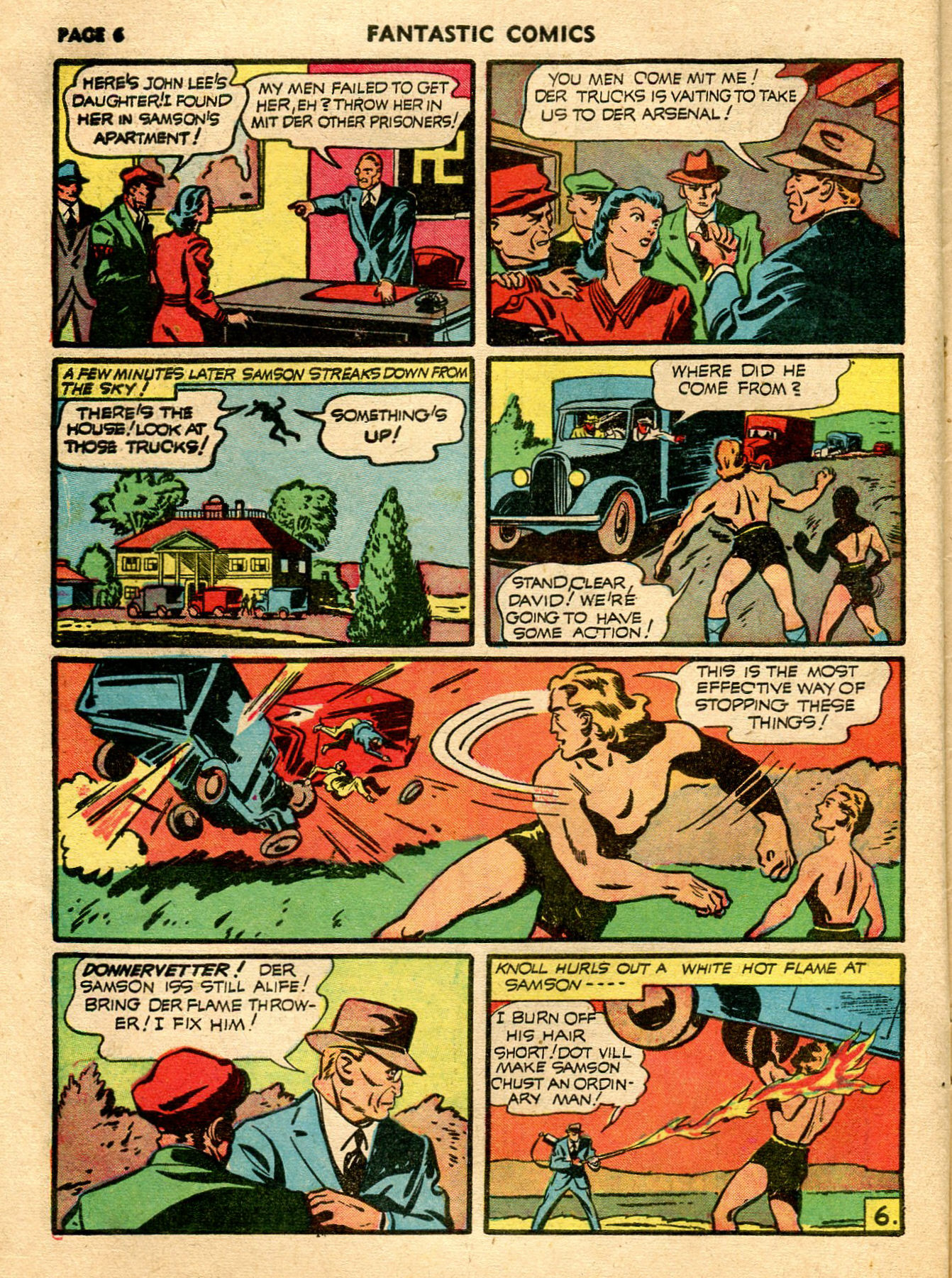 Read online Fantastic Comics comic -  Issue #21 - 8