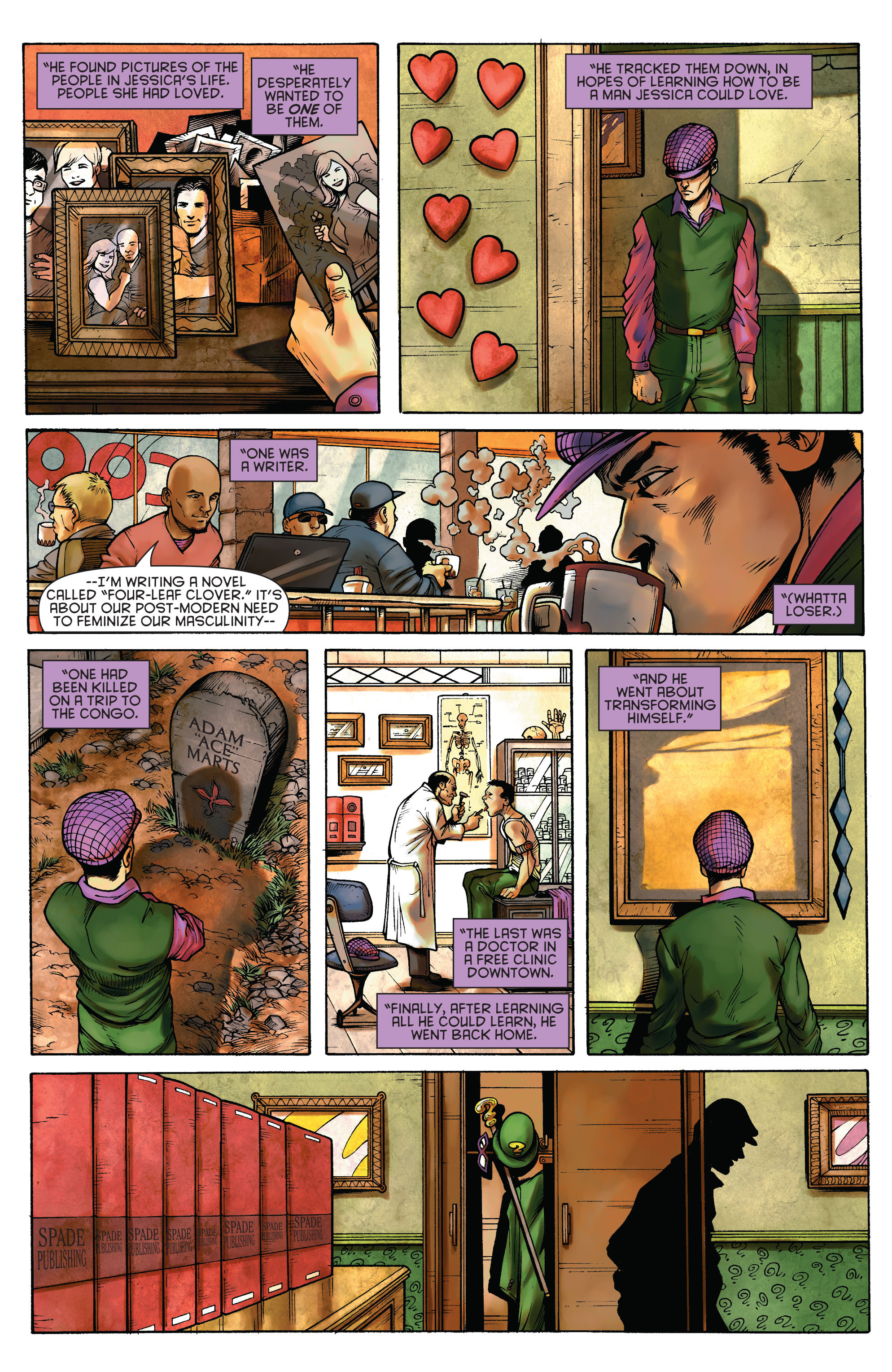 Read online Joker's Asylum II: The Riddler comic -  Issue # Full - 17
