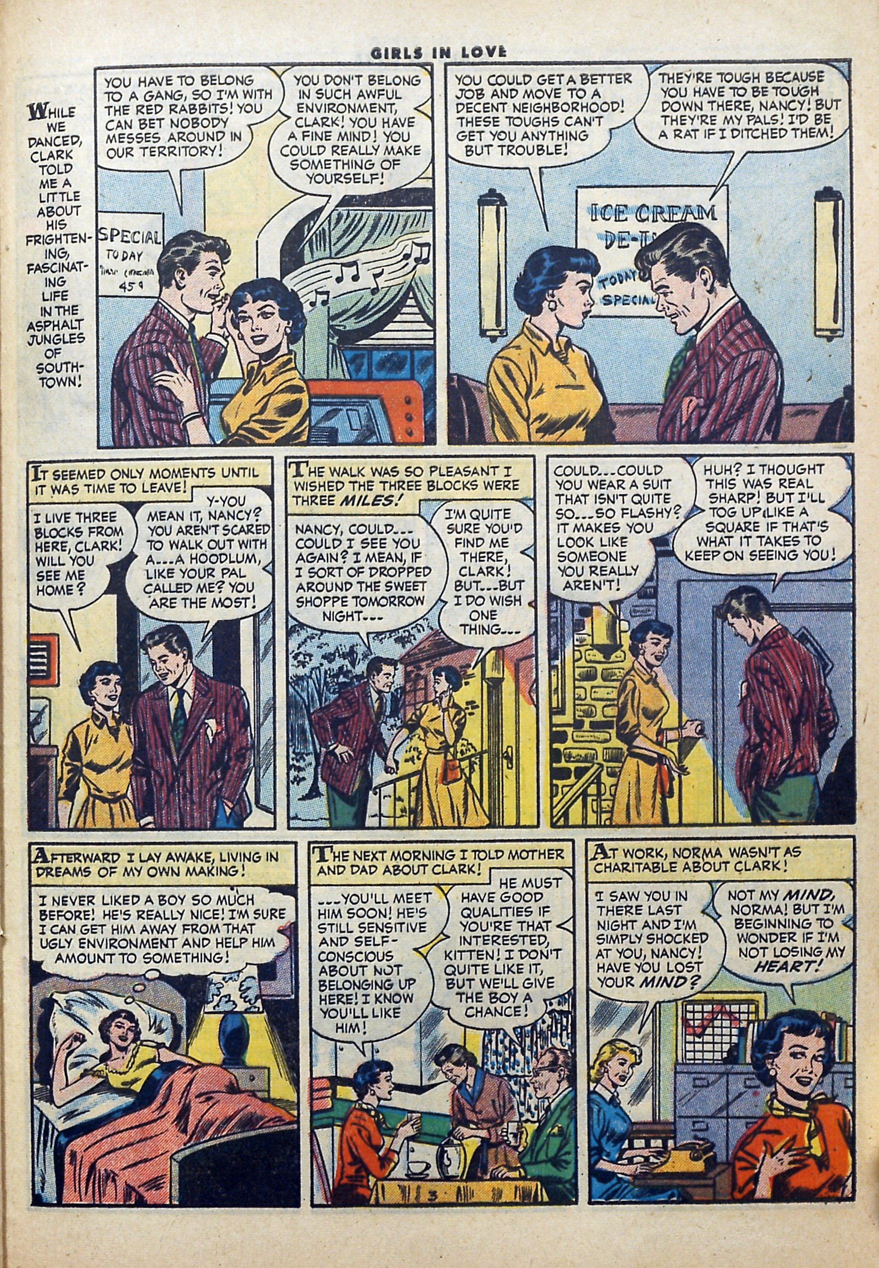 Read online Girls in Love (1955) comic -  Issue #57 - 29