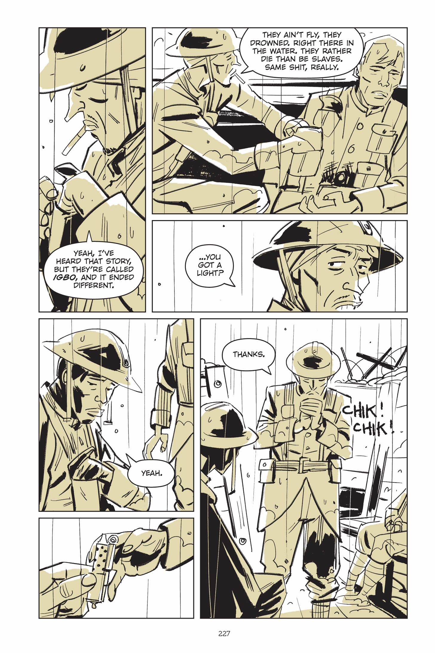 Read online Now Let Me Fly: A Portrait of Eugene Bullard comic -  Issue # TPB (Part 3) - 25