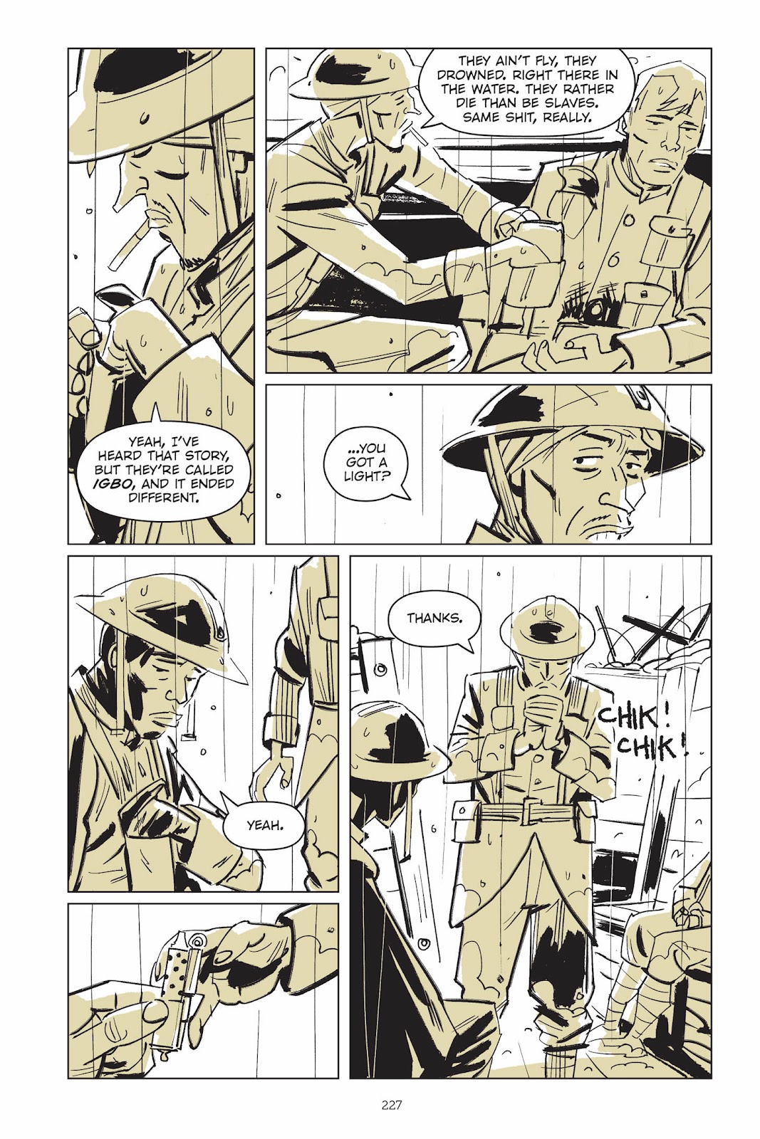 Now Let Me Fly: A Portrait of Eugene Bullard issue TPB (Part 3) - Page 25