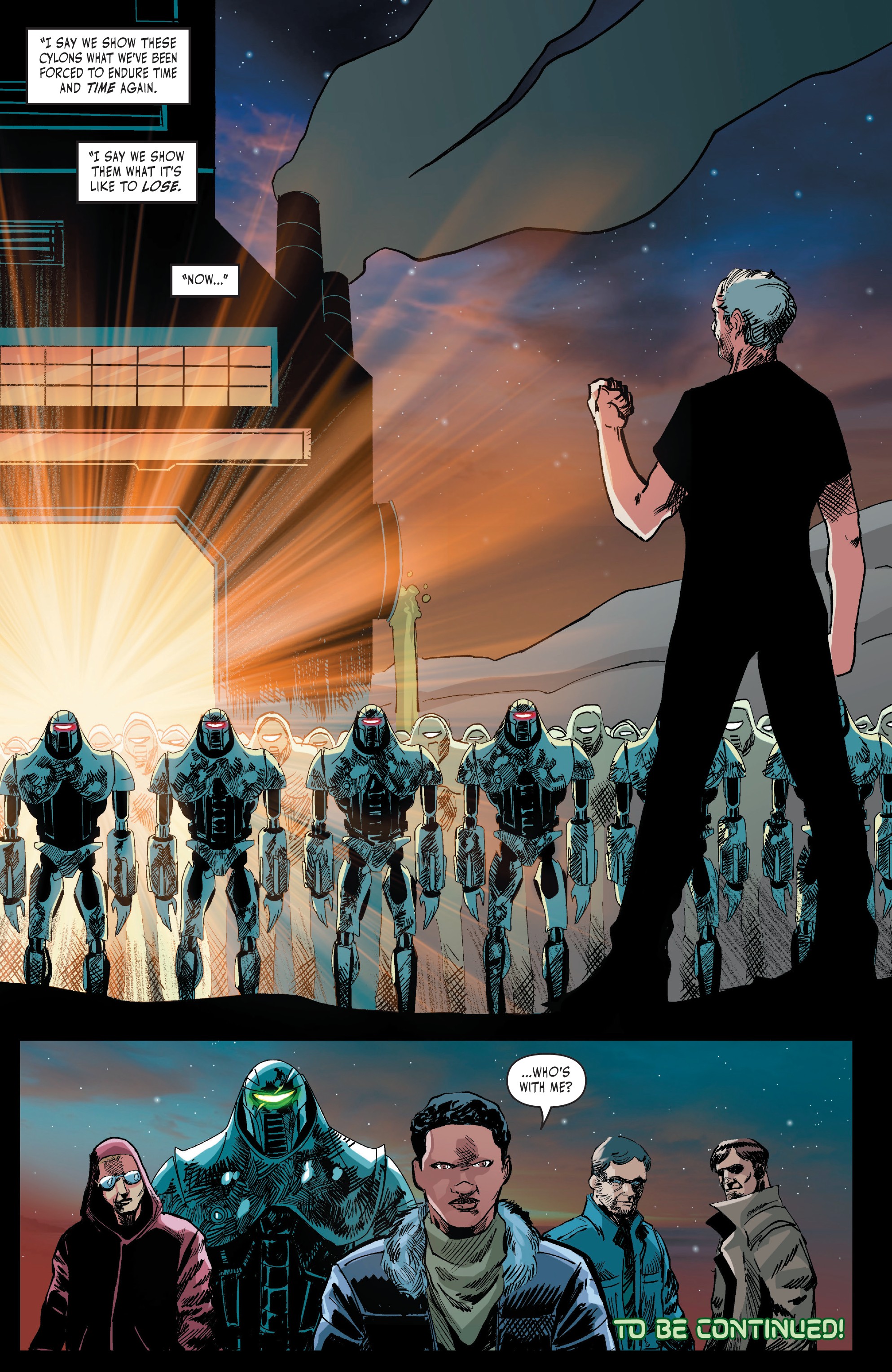 Read online Battlestar Galactica: Twilight Command comic -  Issue #2 - 23