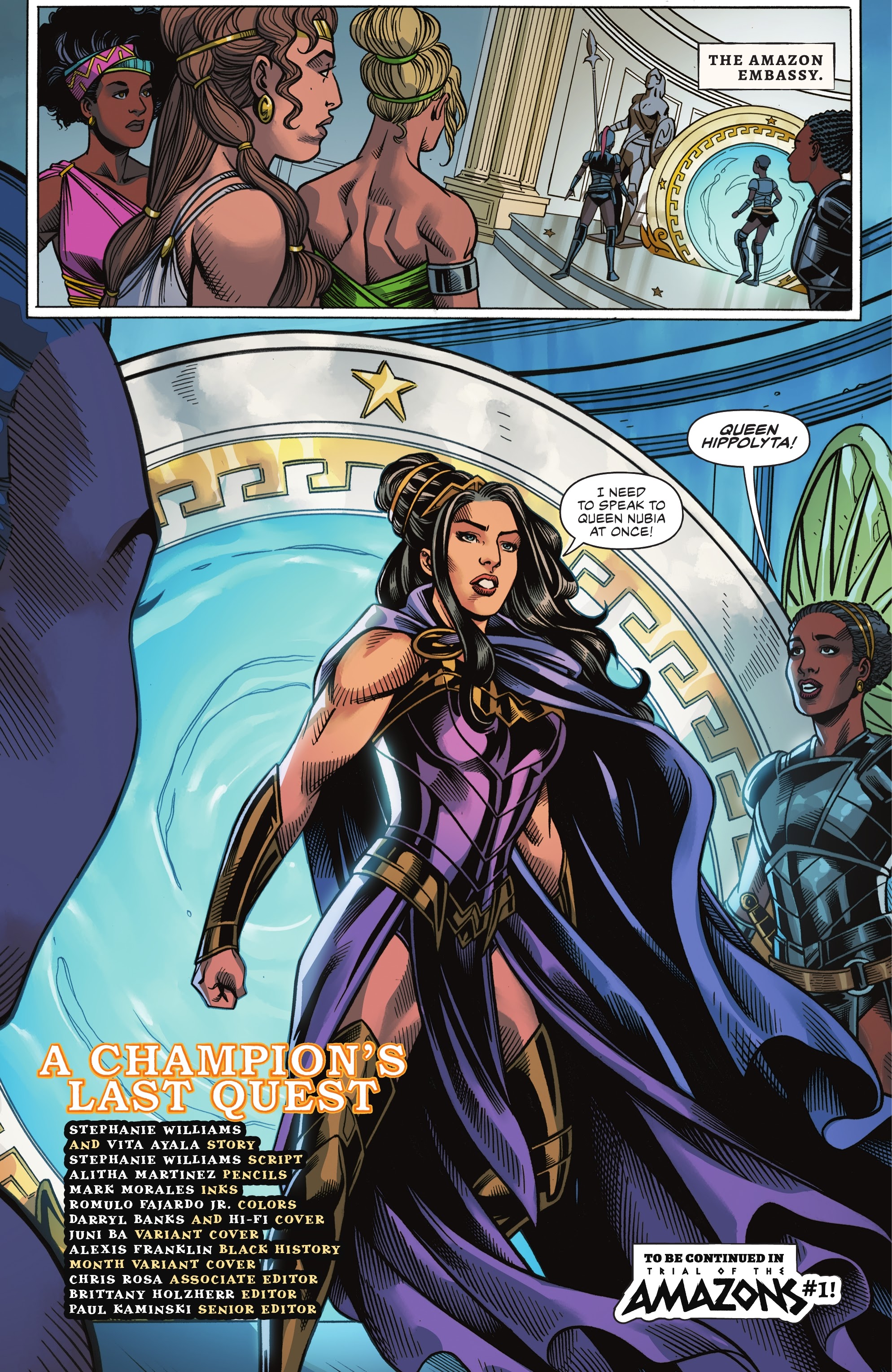 Read online Nubia & the Amazons comic -  Issue #5 - 23