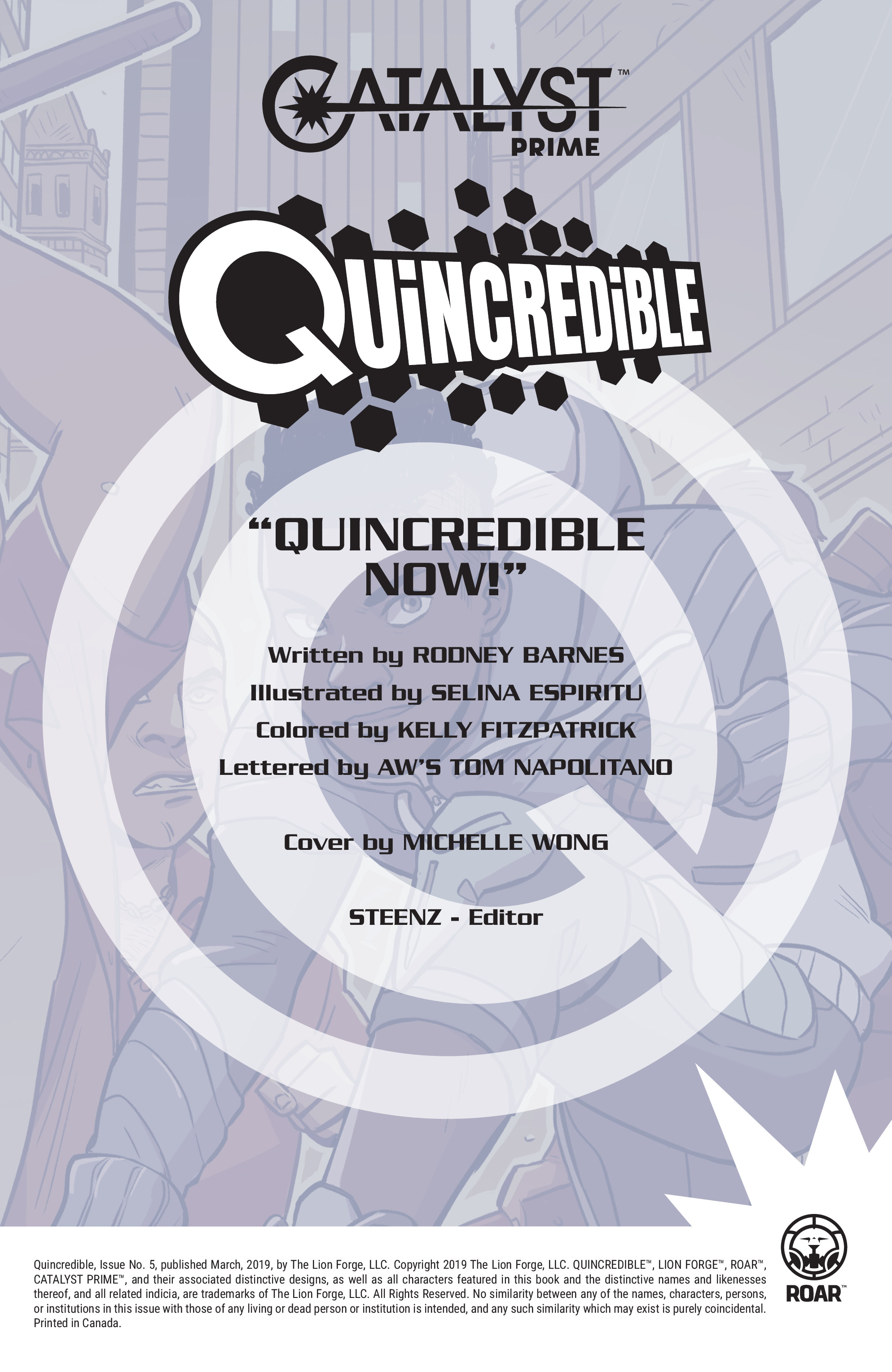 Read online Quincredible comic -  Issue #5 - 2