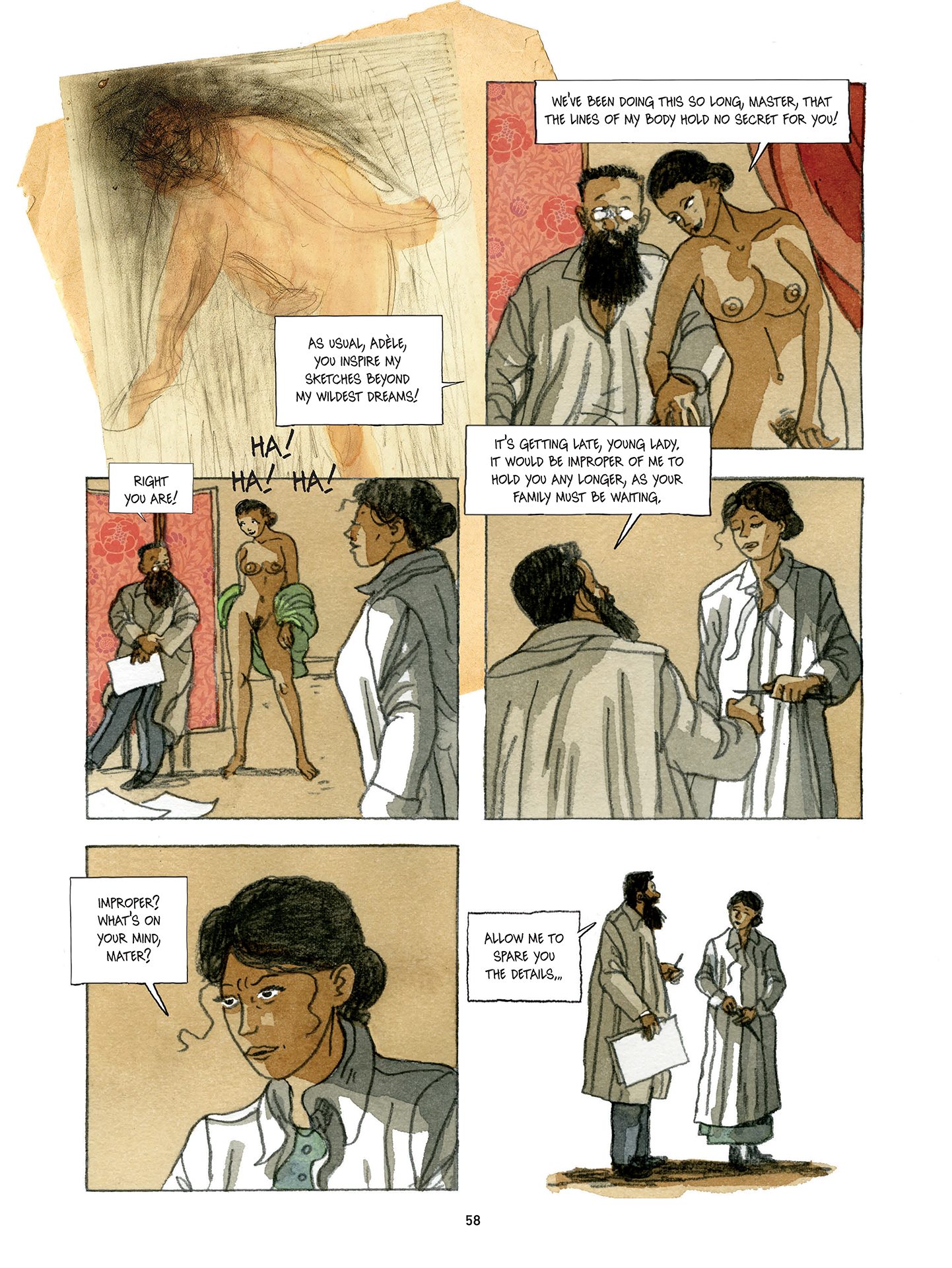 Read online Rodin: Fugit Amor, An Intimate Portrait comic -  Issue # TPB - 59