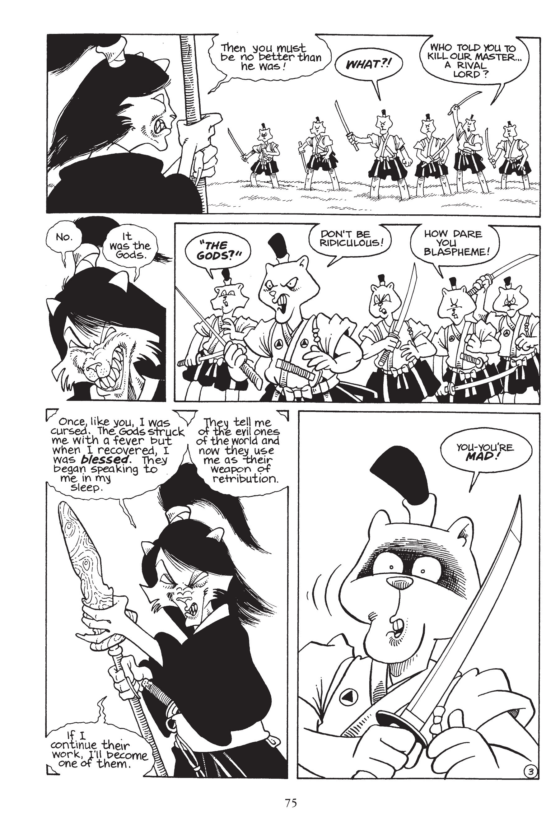 Read online Usagi Yojimbo (1987) comic -  Issue # _TPB 3 - 73
