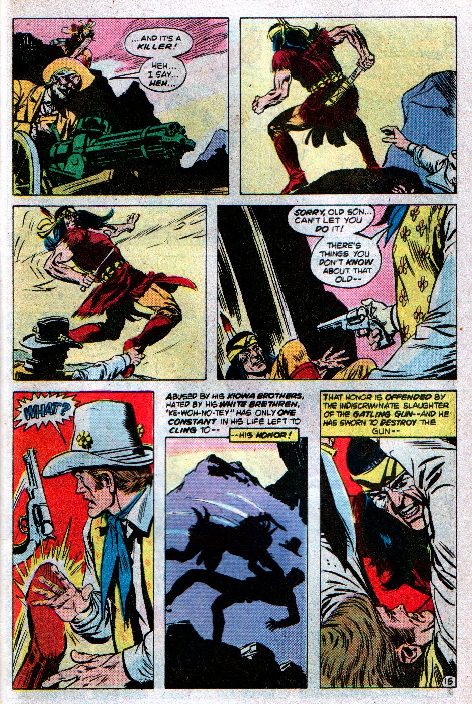 Read online Weird Western Tales (1972) comic -  Issue #46 - 19
