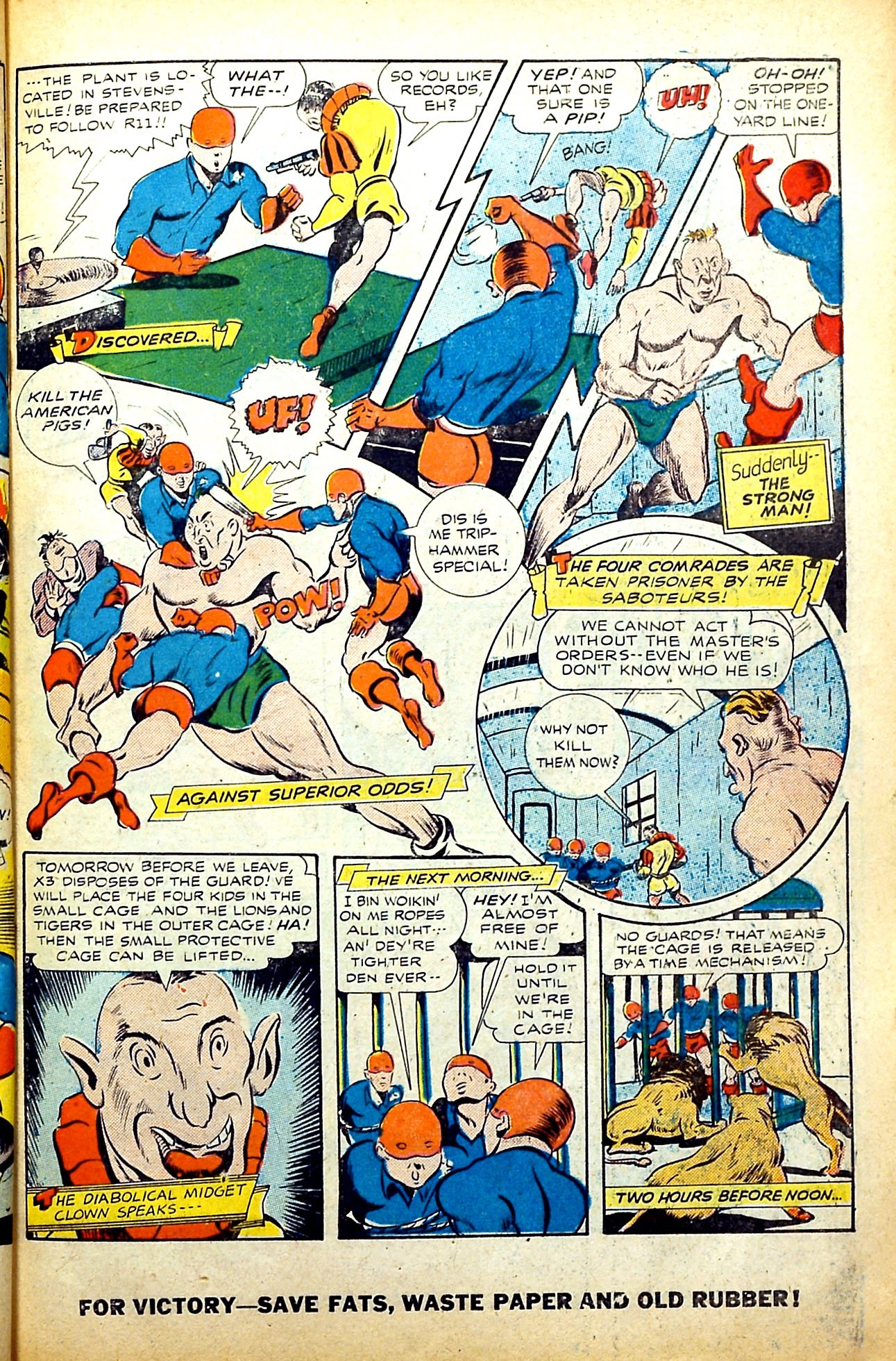 Read online Startling Comics comic -  Issue #33 - 39