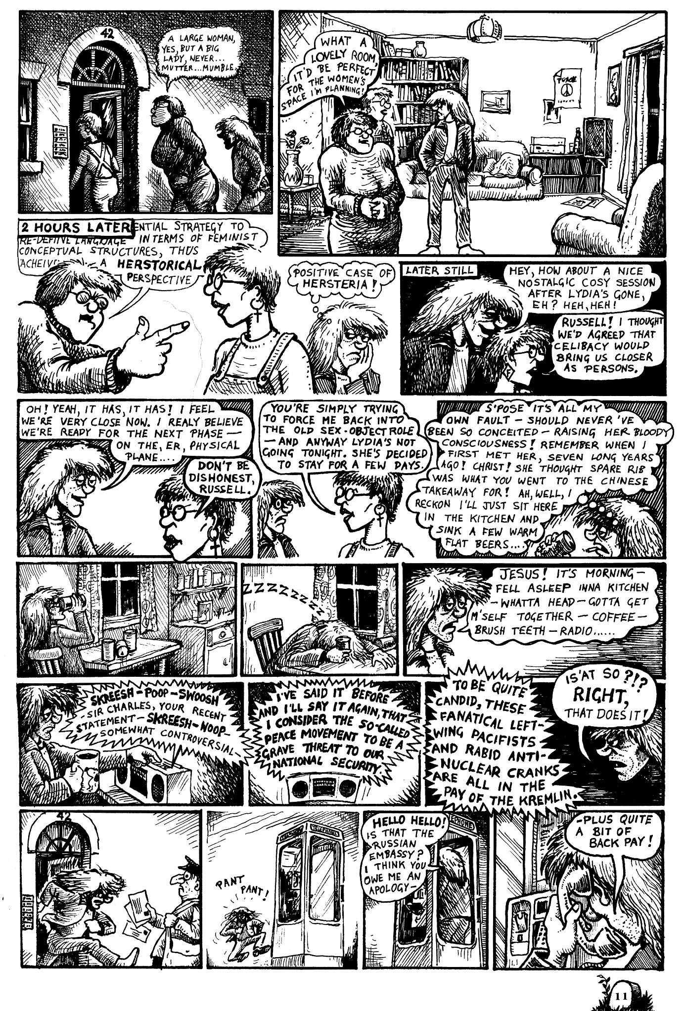 Read online Russell: The Saga of a Peaceful Man comic -  Issue #1 - 10