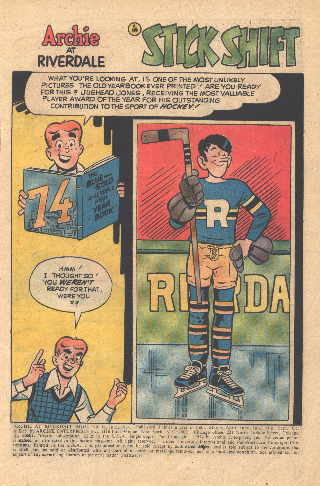 Read online Archie at Riverdale High (1972) comic -  Issue #16 - 3
