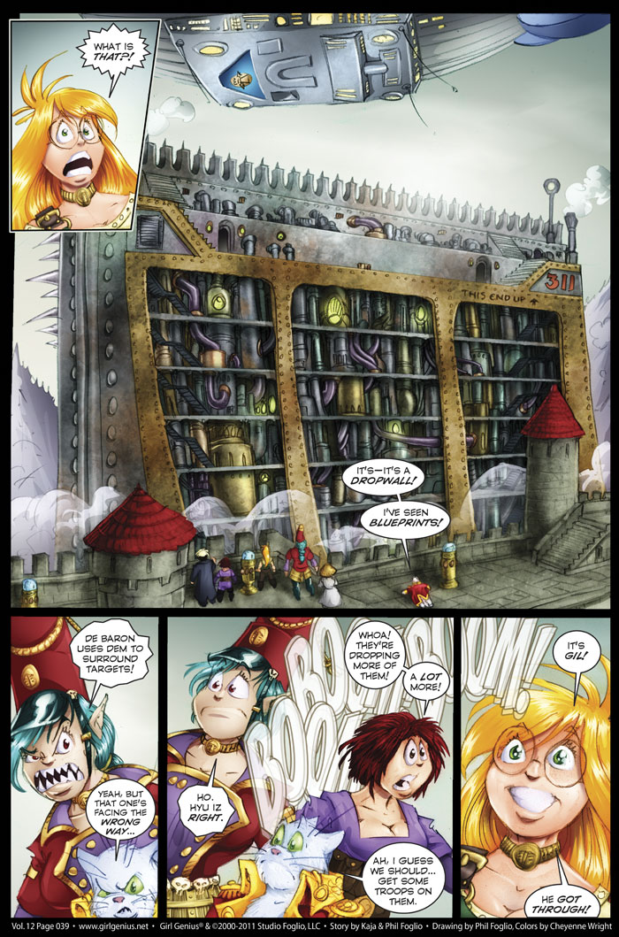 Read online Girl Genius (2002) comic -  Issue #12 - 39