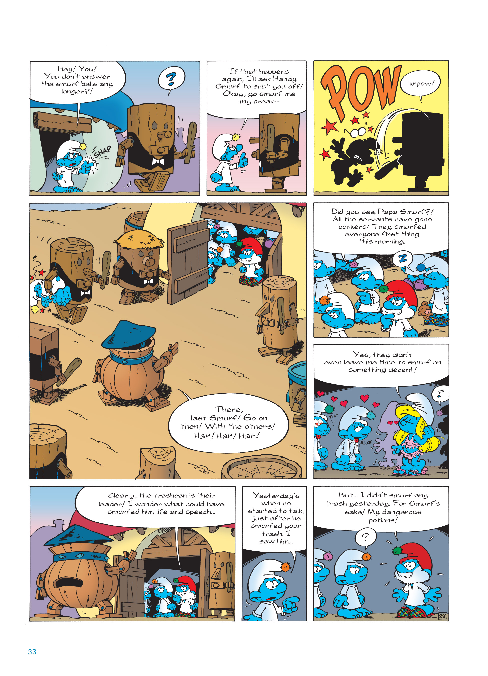 Read online The Smurfs comic -  Issue #23 - 33