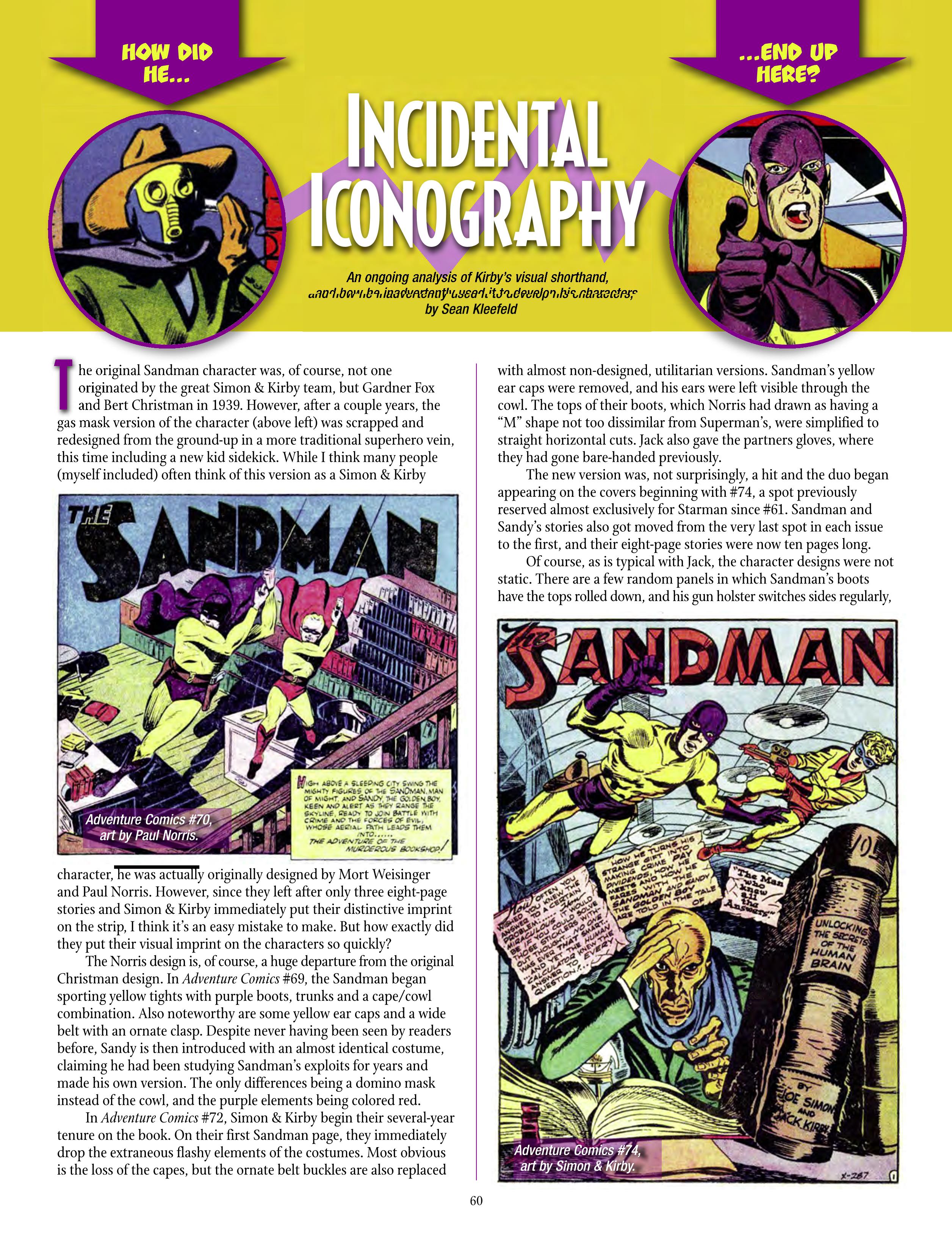 Read online The Jack Kirby Collector comic -  Issue #69 - 62