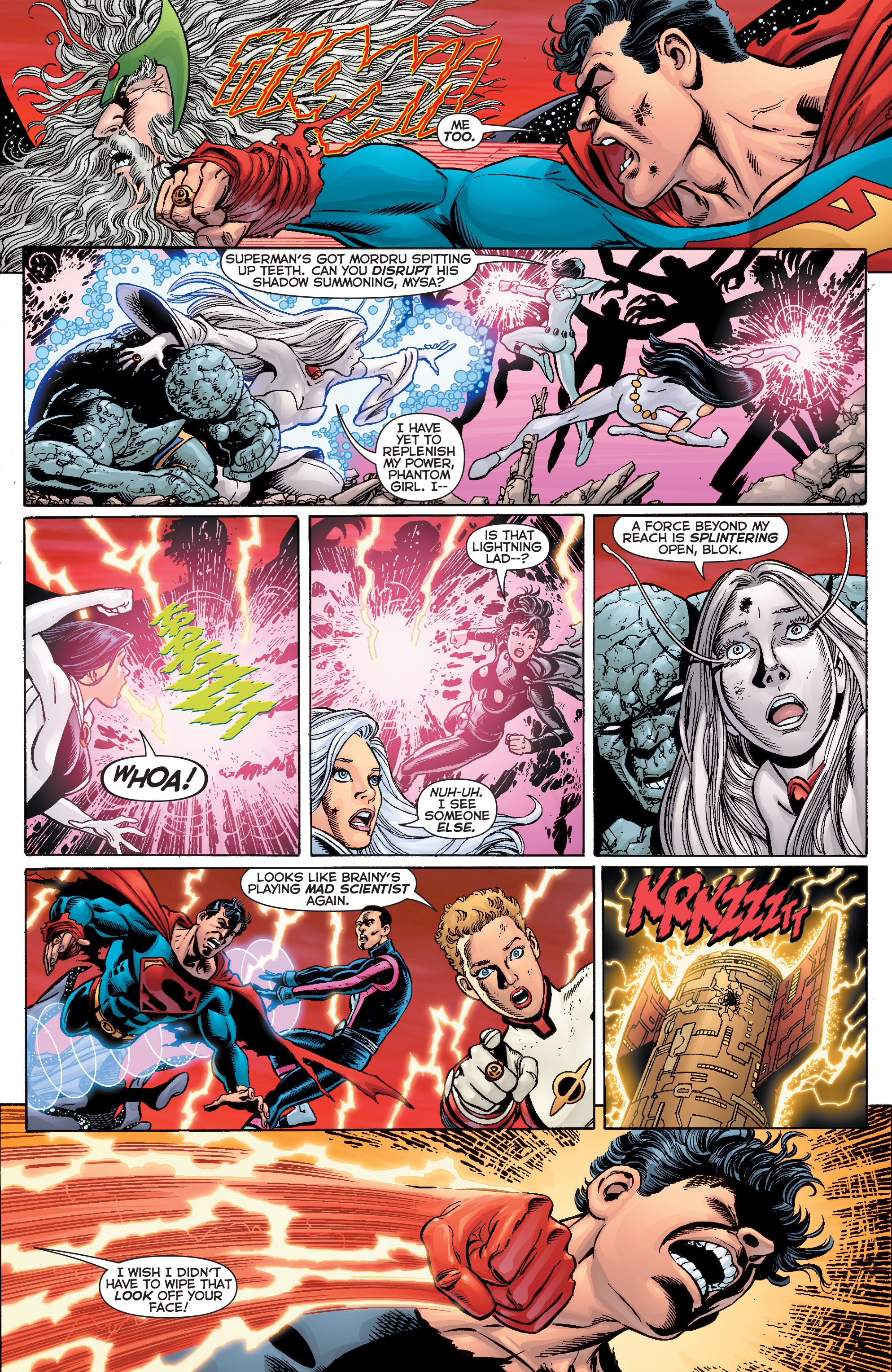 Read online Final Crisis: Legion of Three Worlds comic -  Issue #4 - 6