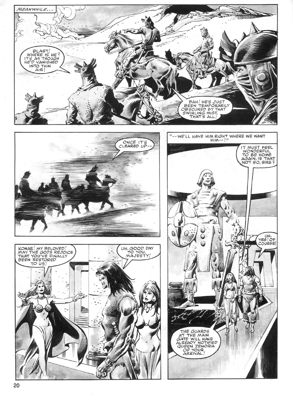 Read online The Savage Sword Of Conan comic -  Issue #93 - 20