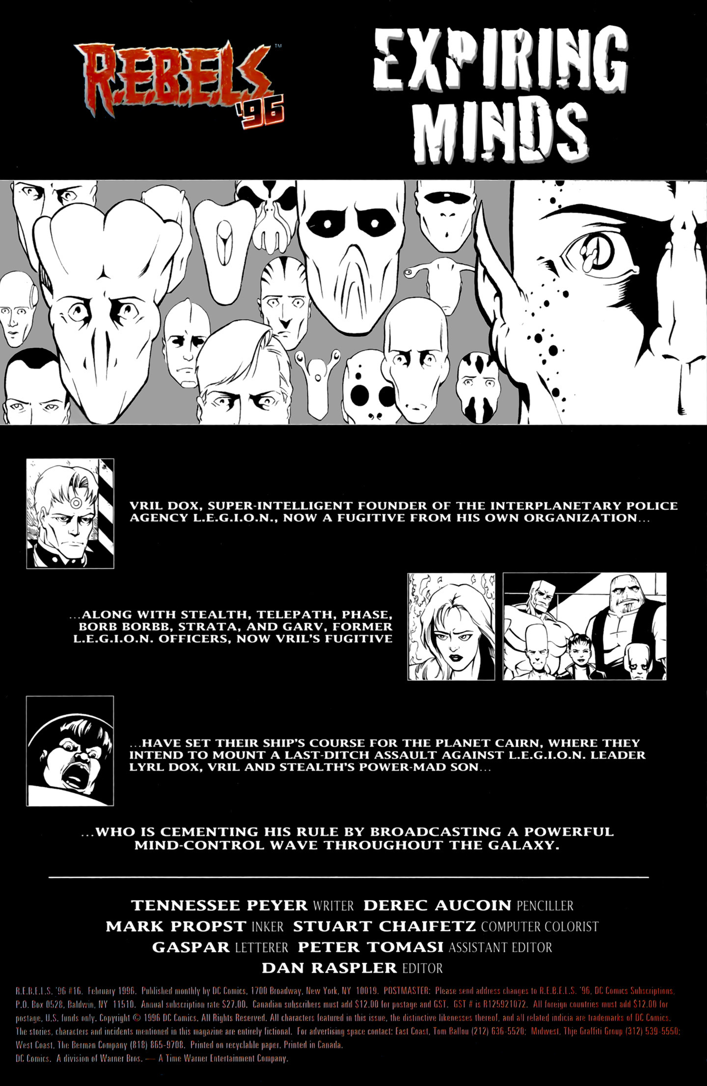 Read online R.E.B.E.L.S. '94 comic -  Issue #16 - 2