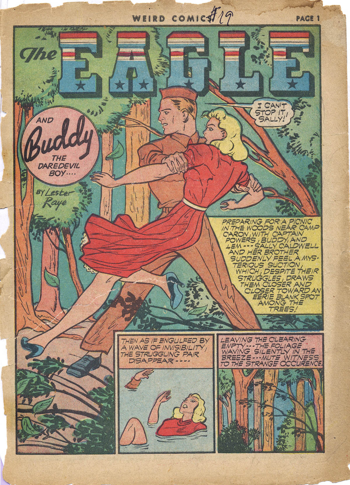 Read online Weird Comics comic -  Issue #19 - 3