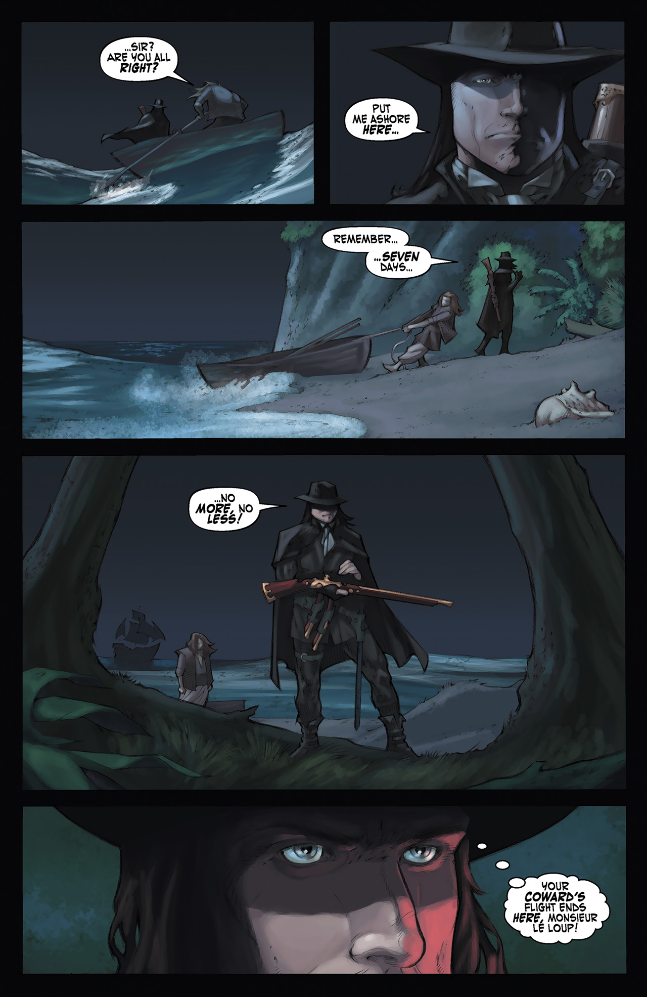 Read online Solomon Kane: Red Shadows comic -  Issue #3 - 7