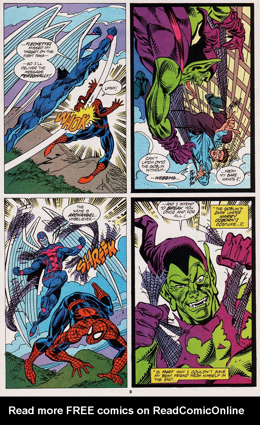 Read online Web of Spider-Man (1985) comic -  Issue #105 - 9