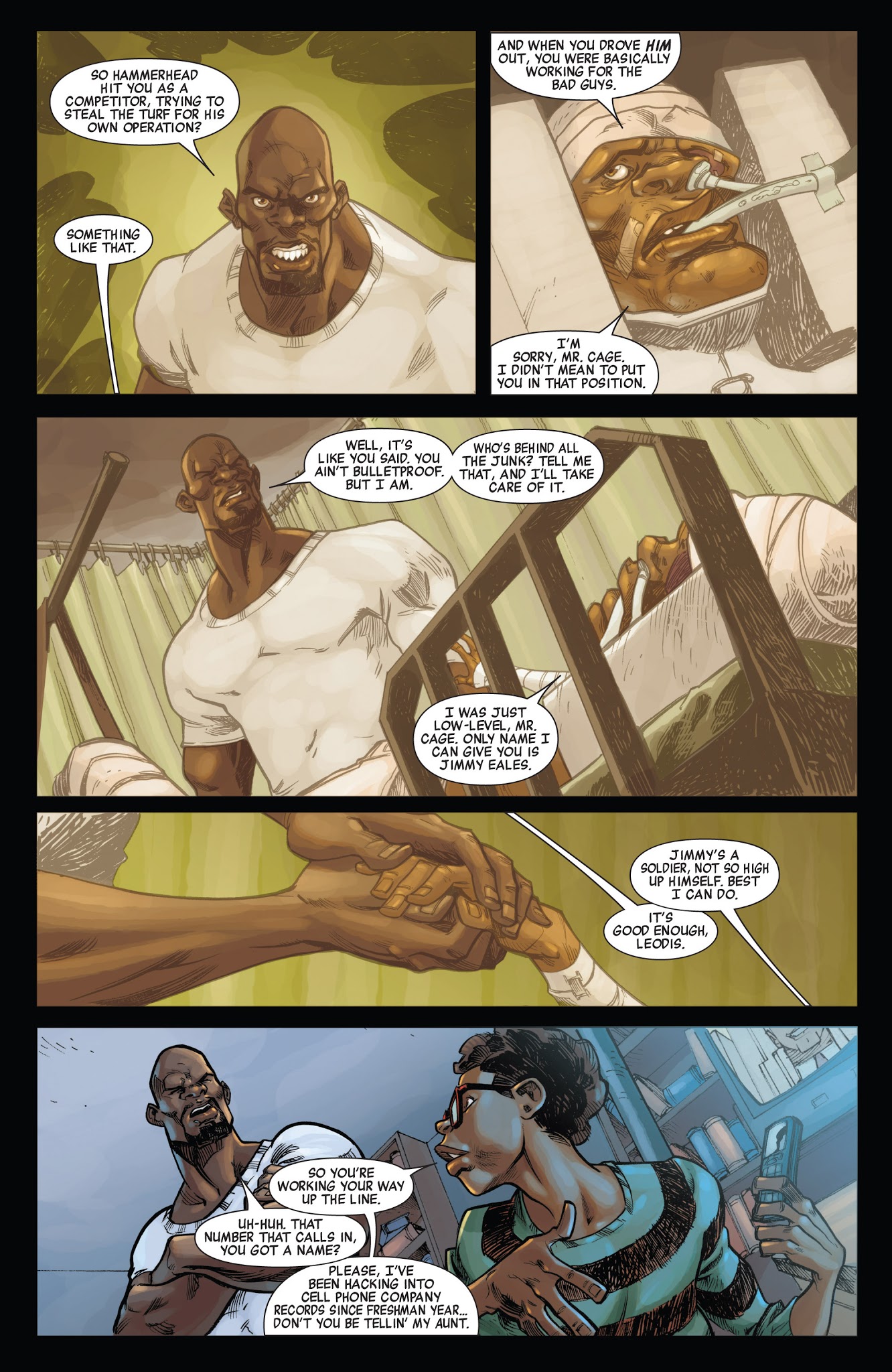 Read online New Avengers: Luke Cage comic -  Issue # TPB - 38